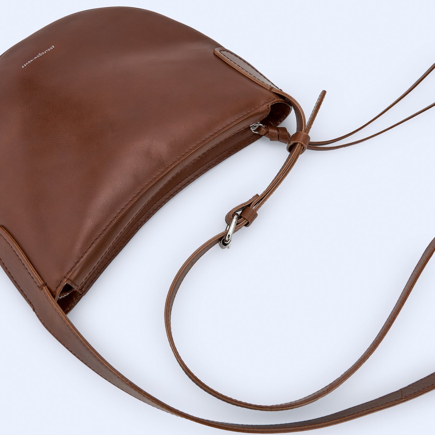 Buff Medium Leather Hobo Bag