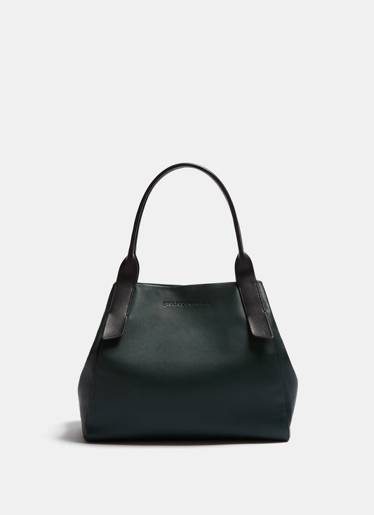 Green Leather Hobo Bag