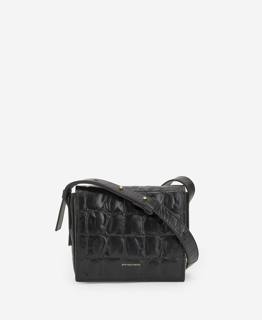Responsible Leather Square Shoulder Bag