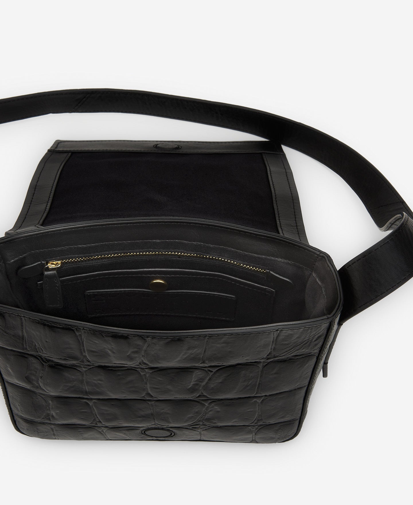 Responsible Leather Square Shoulder Bag