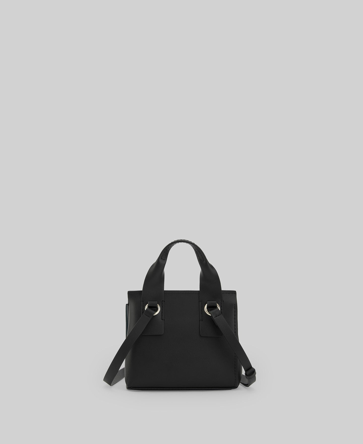 Responsible leather small Mica bag woman in black