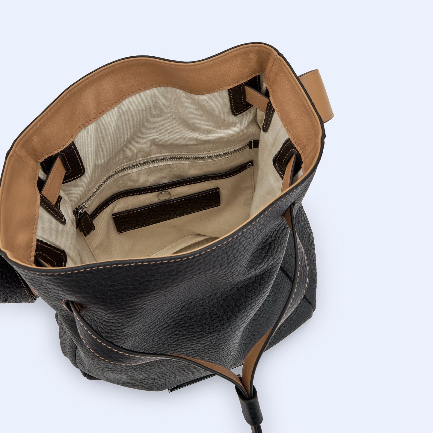 Responsible Leather Hobo Bag