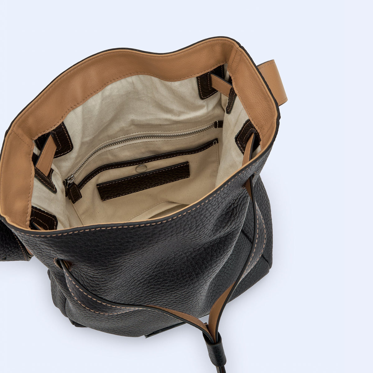 Responsible Leather Hobo Bag