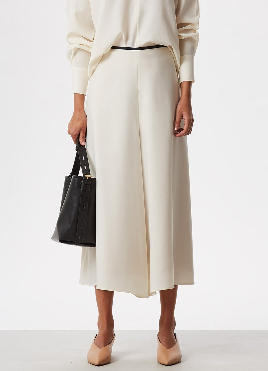 Black Smooth Leather Mini Bucket Bag