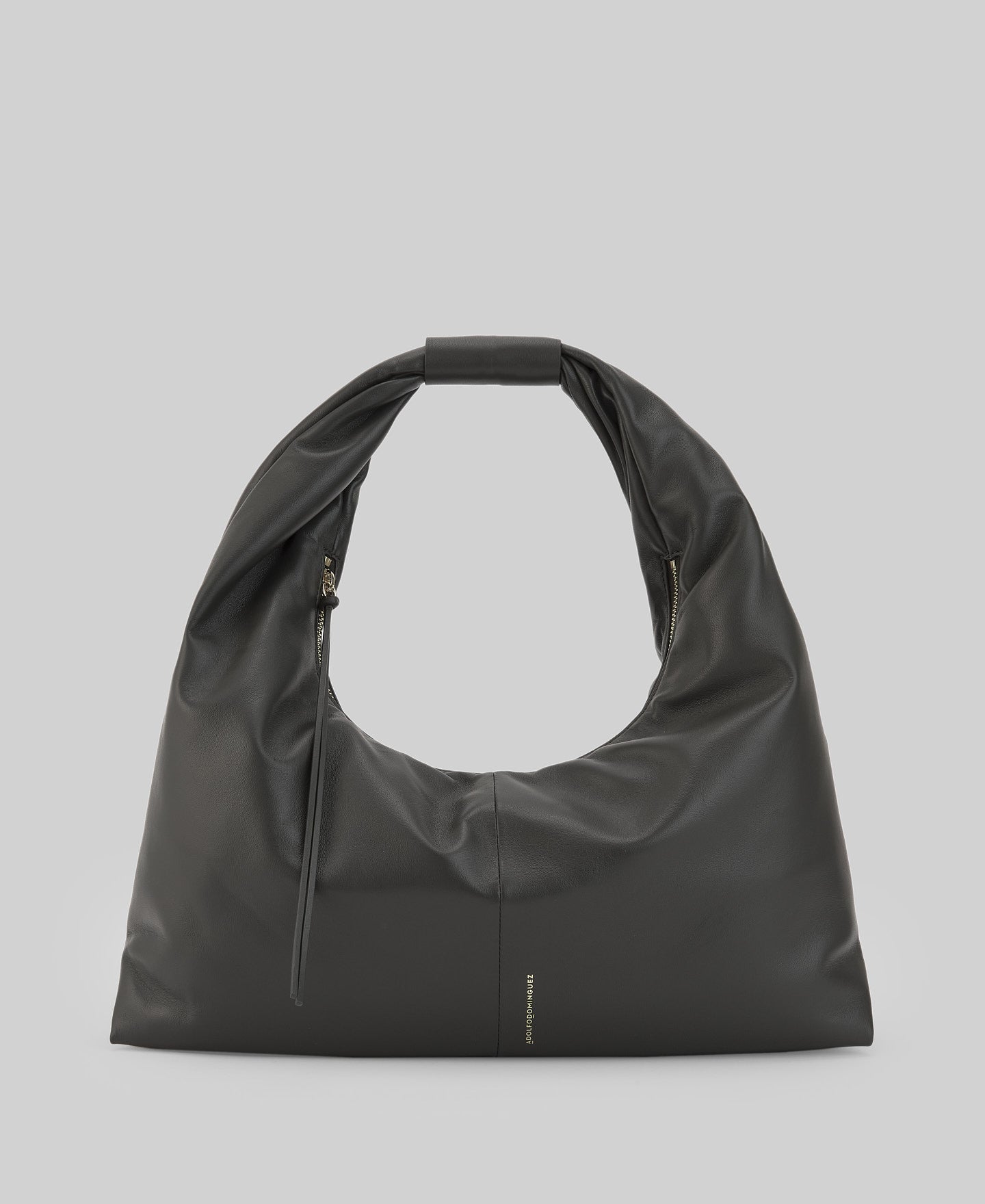 Large Nube bag woman in dark grey