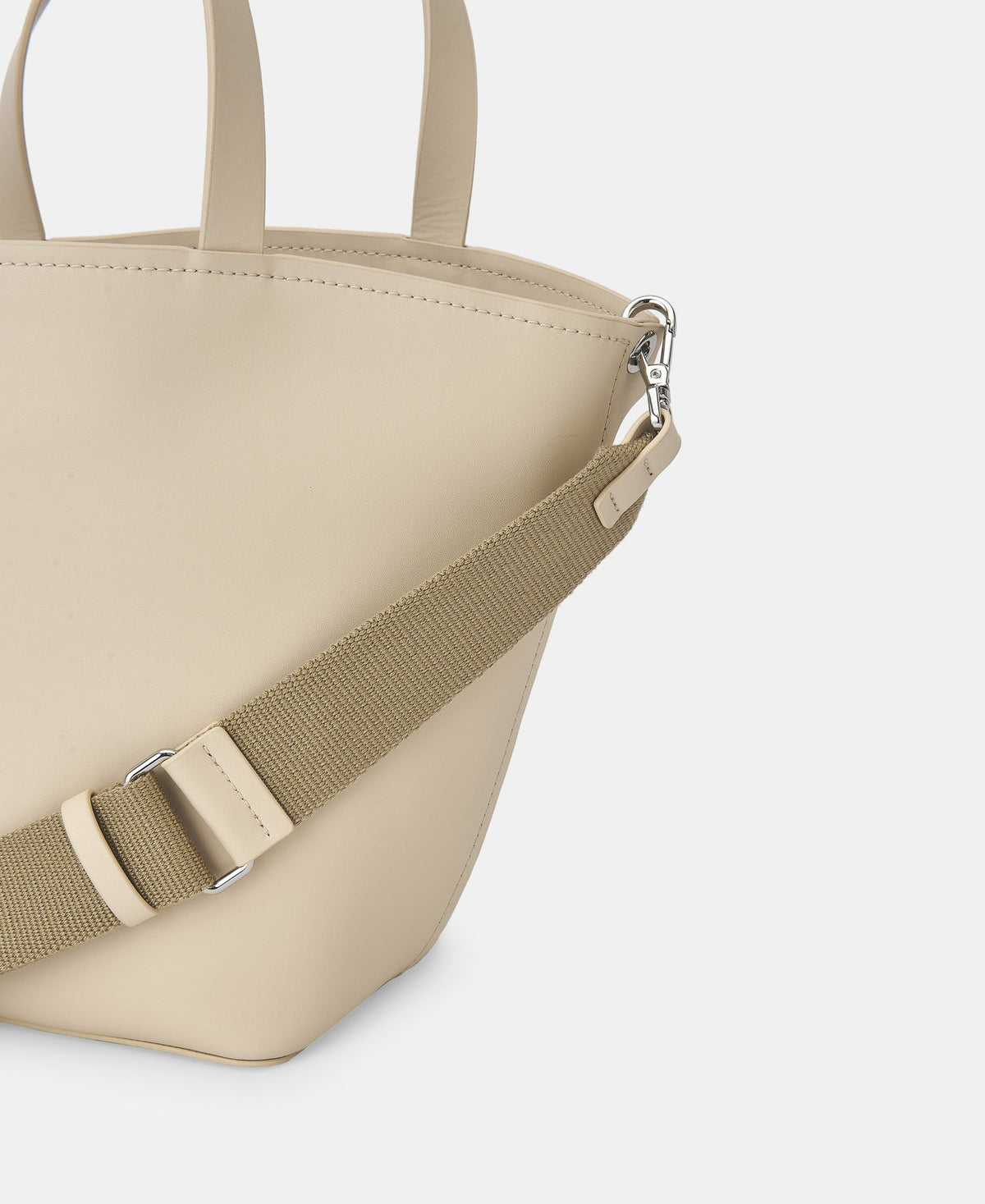 Light Cream Vachetta Leather Tote Bag