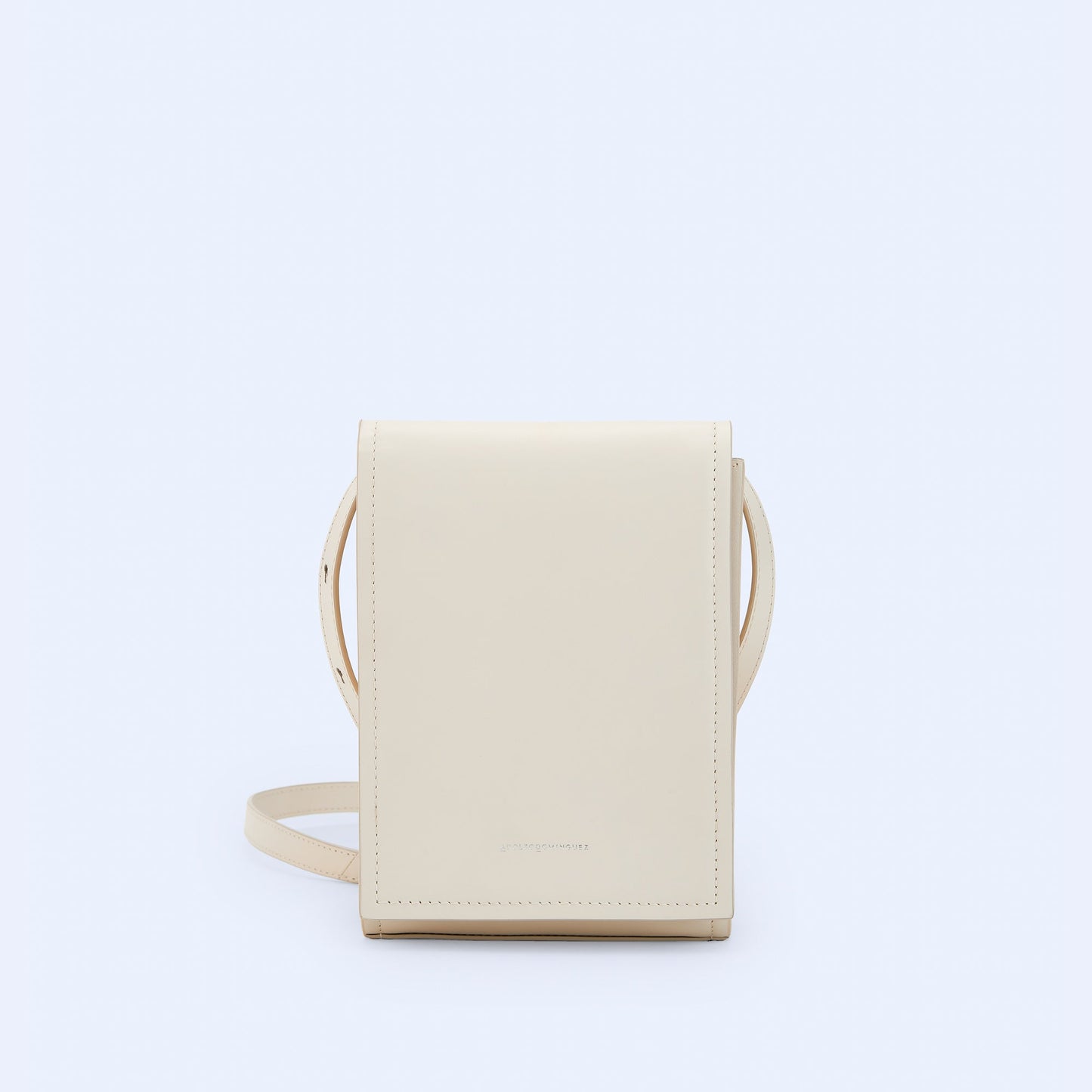 Off White Leather Mini Bag