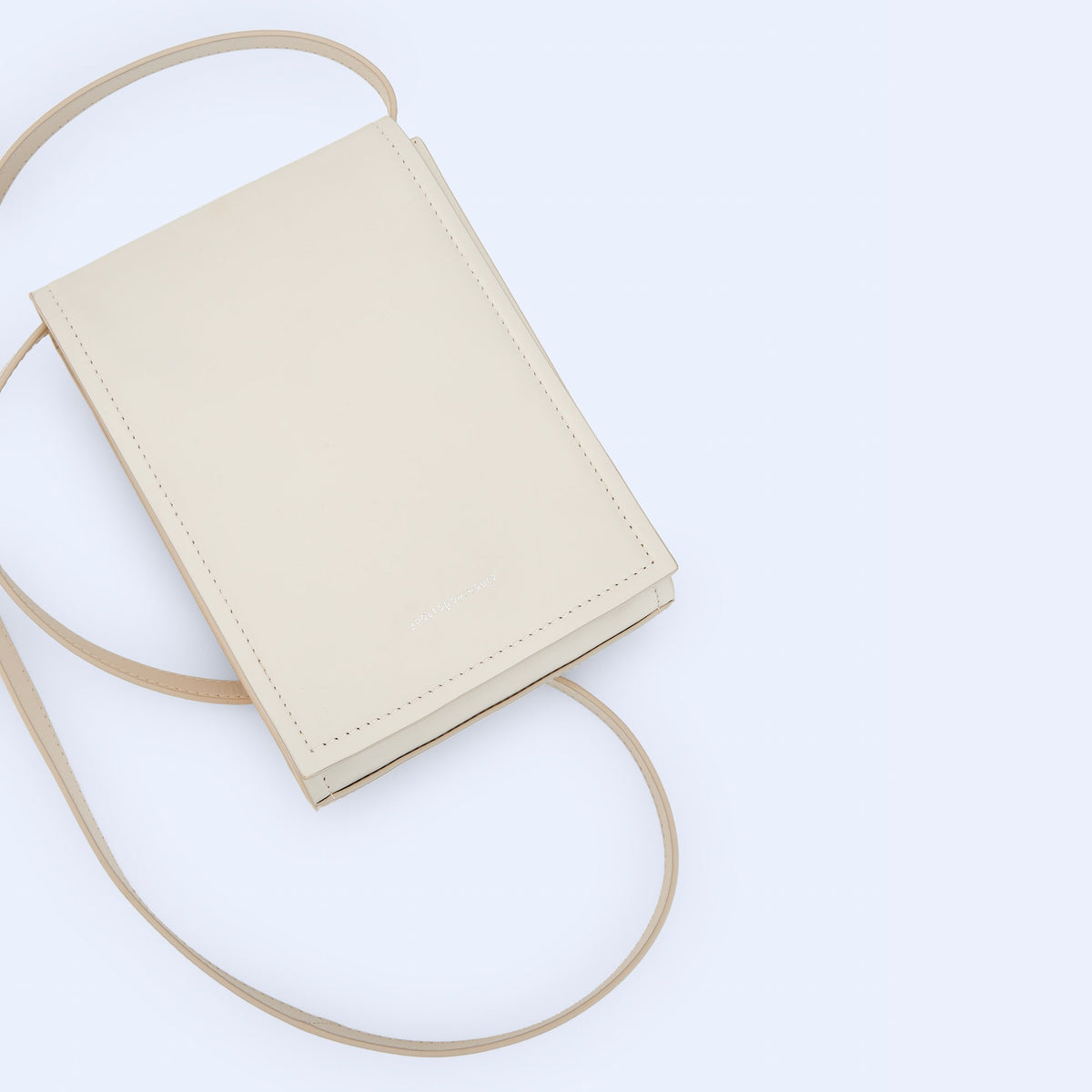 Off White Leather Mini Bag