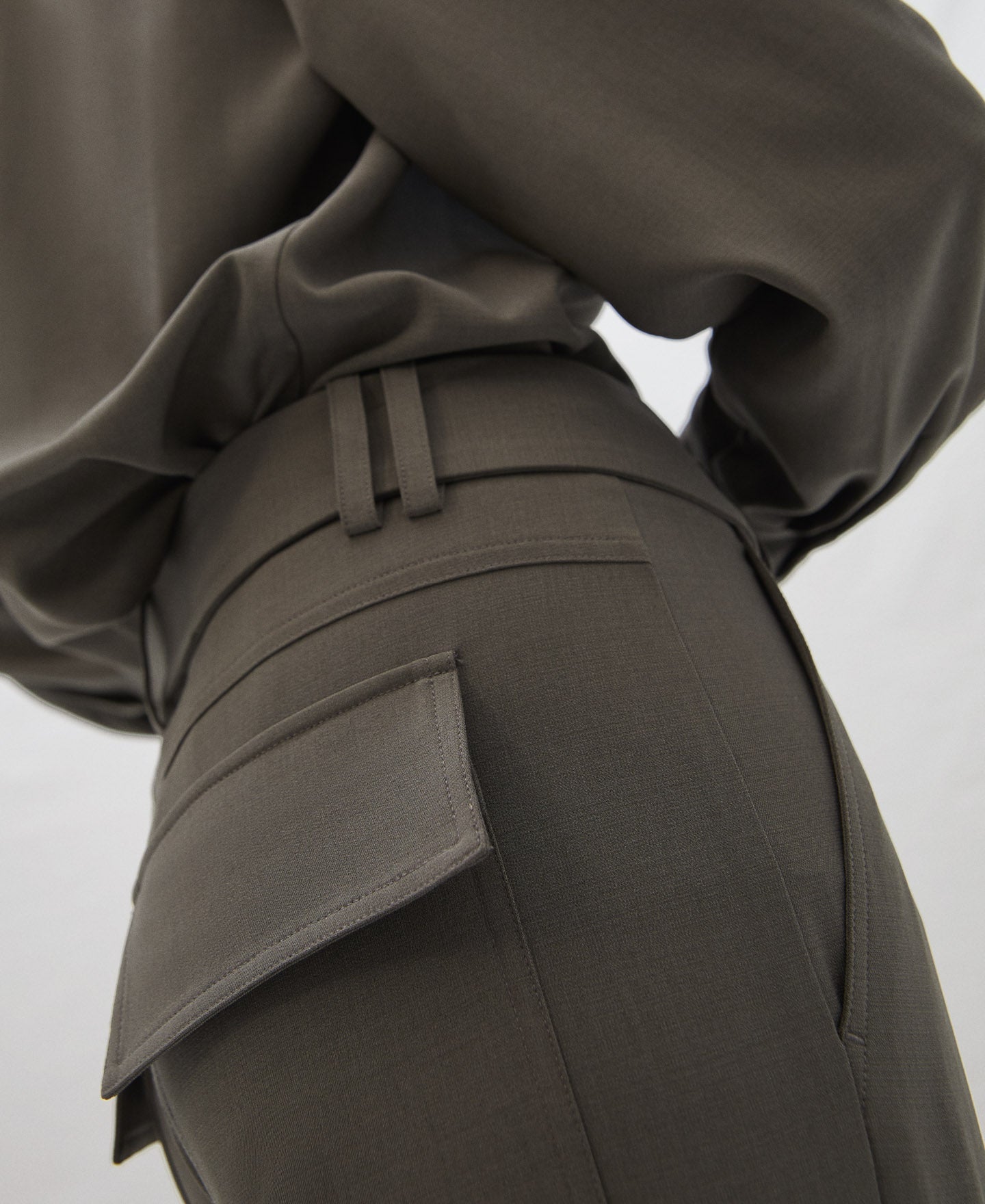 Brown Relaxed Fit Jogger Trousers