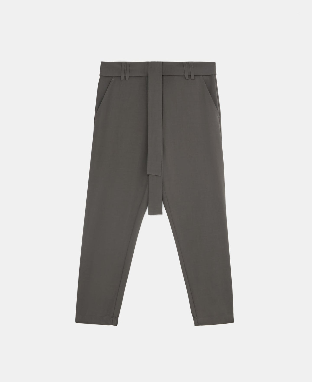 Brown Relaxed Fit Jogger Trousers