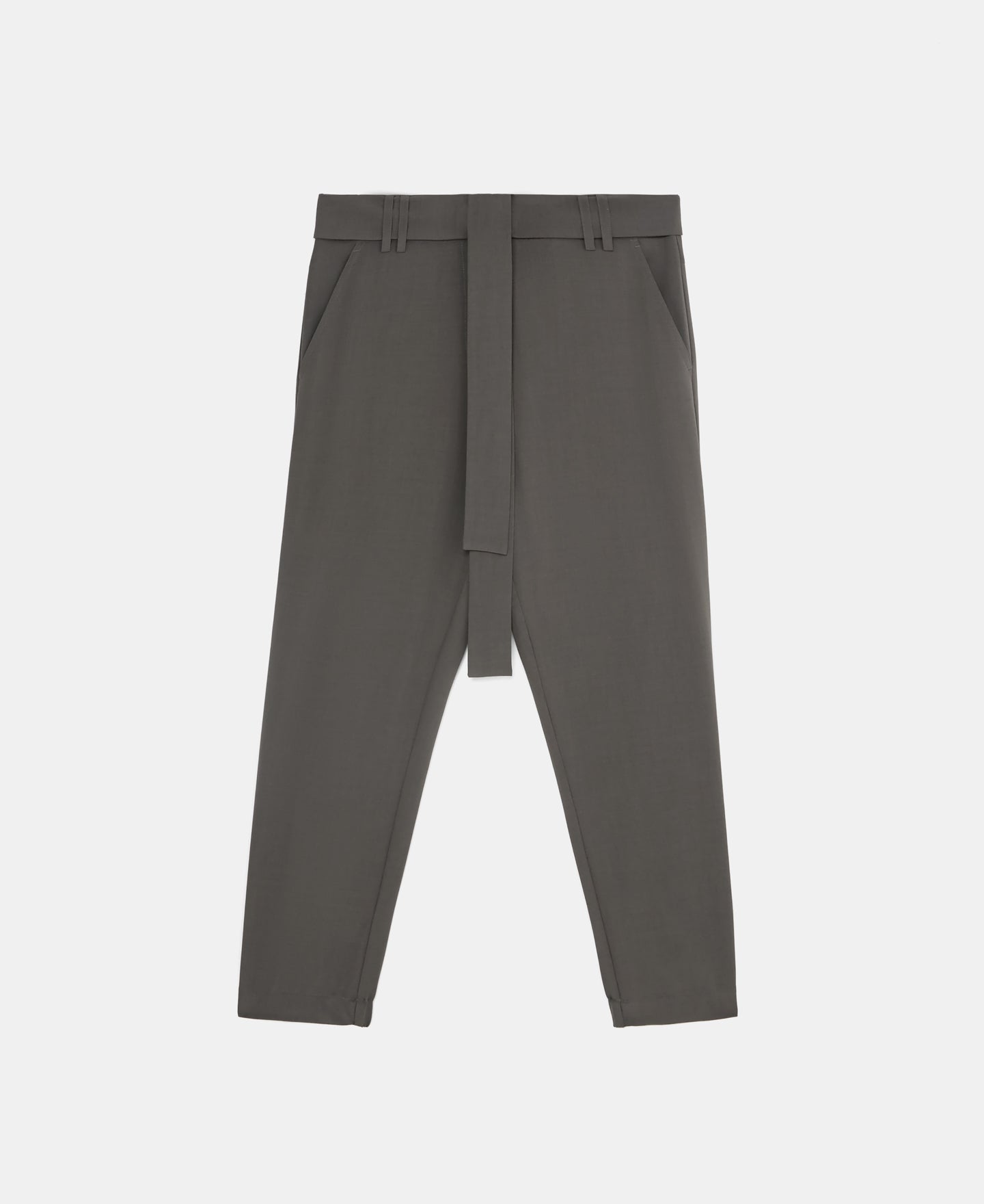 Brown Relaxed Fit Jogger Trousers