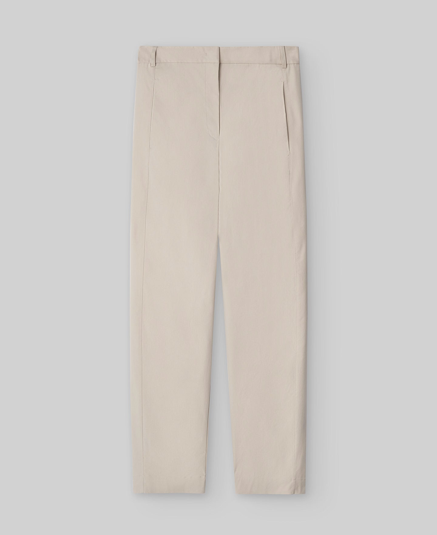 Natural TENCEL™ lyocell trousers woman in natural