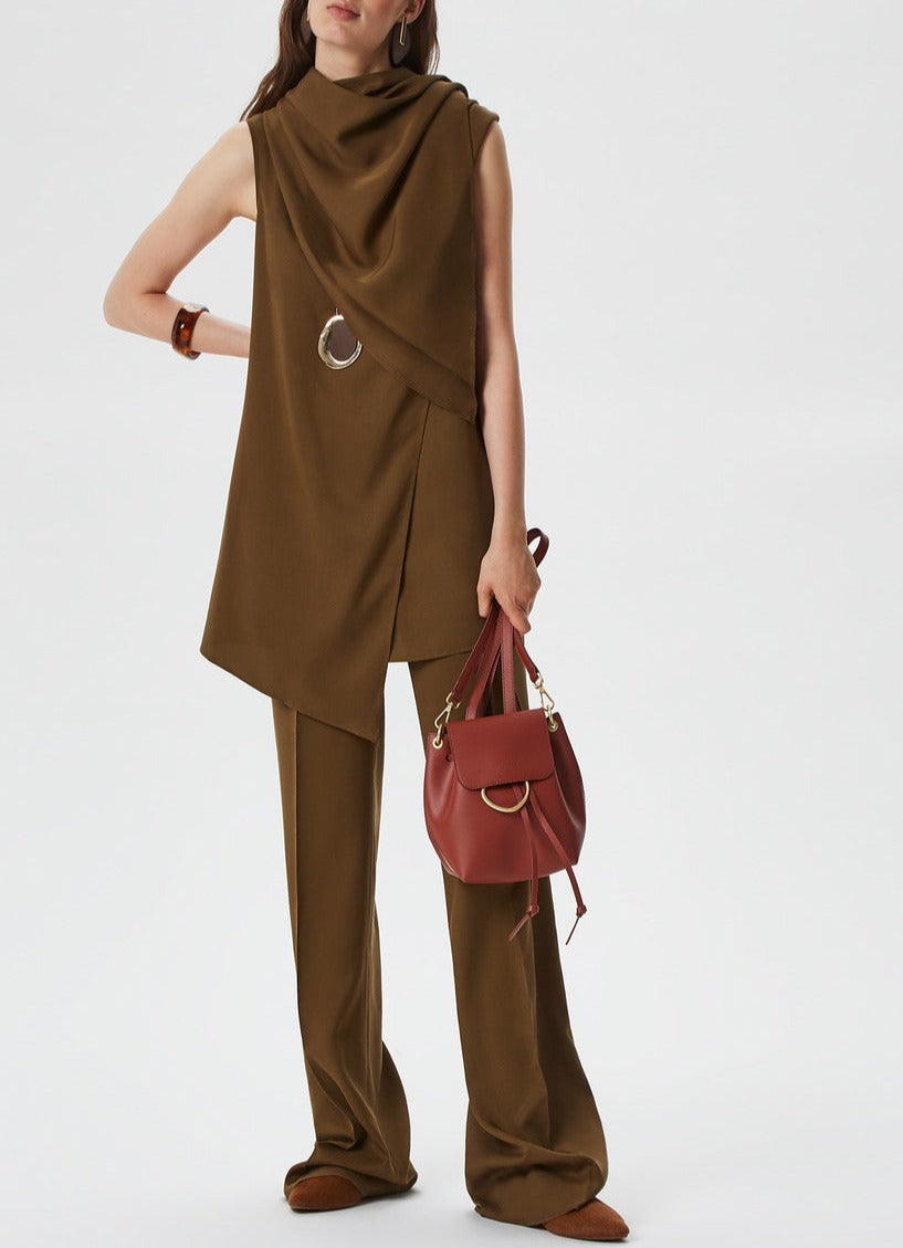 Green Lyocell Iria Trousers