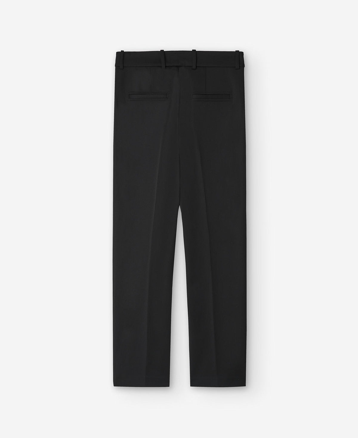 Straight Trousers With Front Stripe