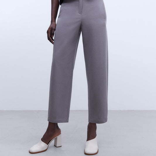 Charcoal Carrot Fit Pants