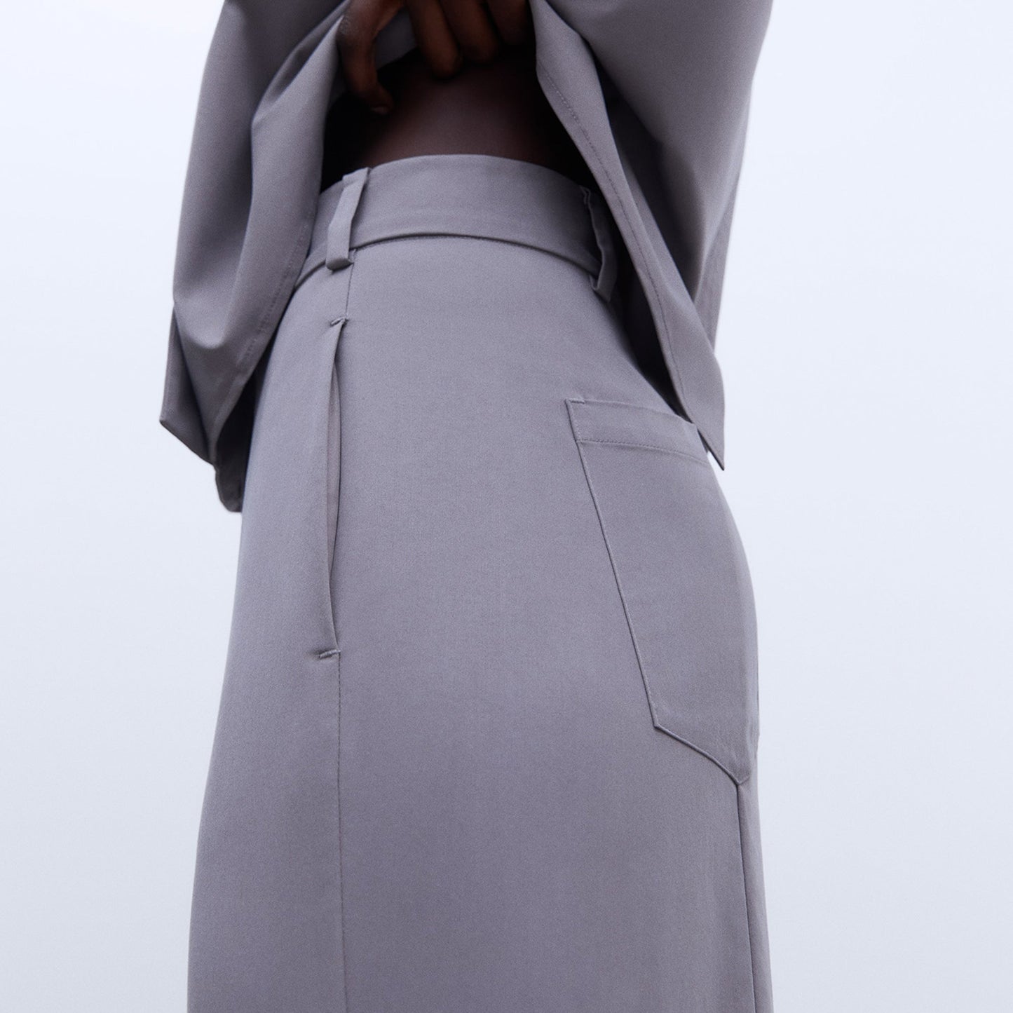 Charcoal Carrot Fit Pants