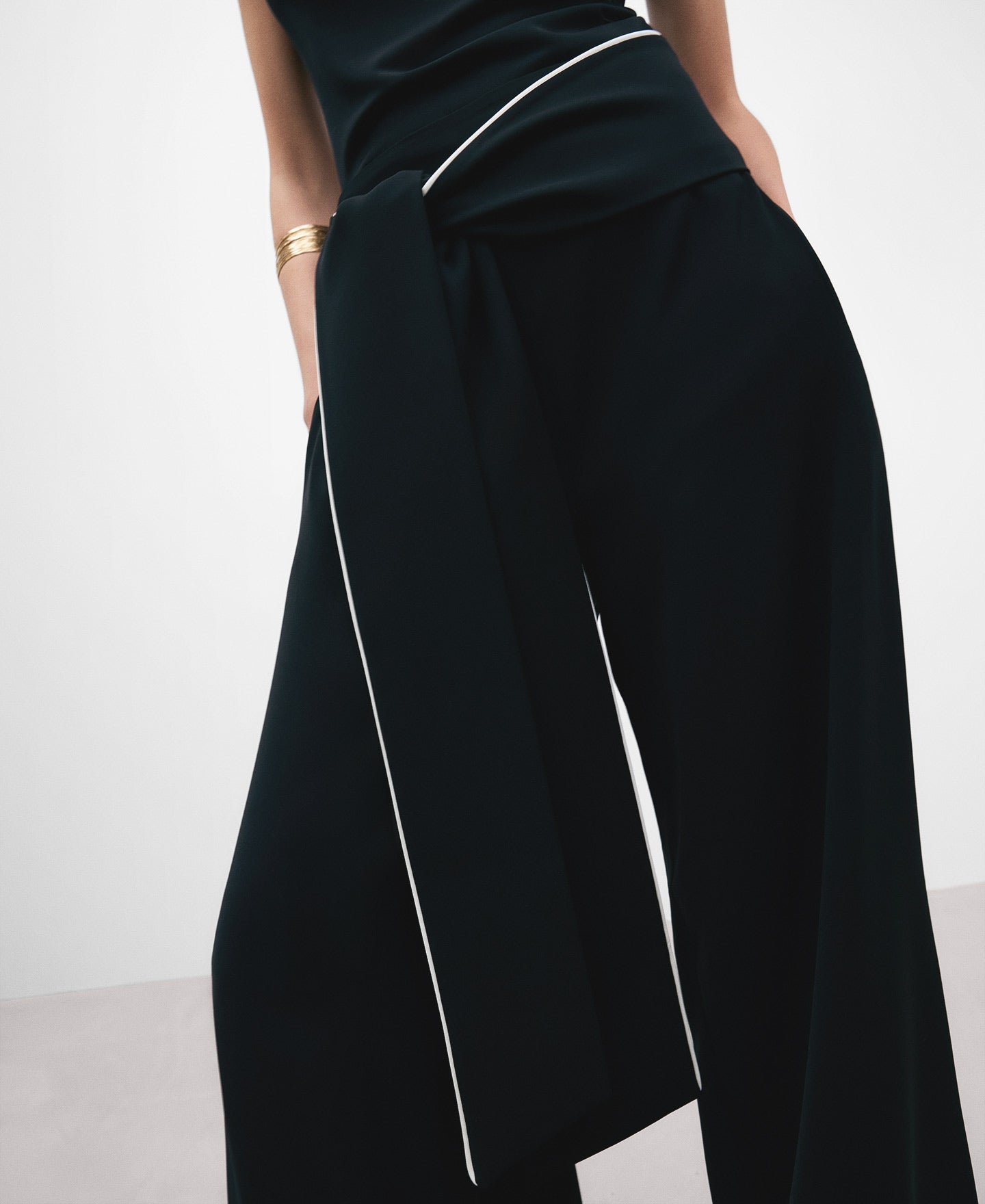 Black Palazzo Trousers