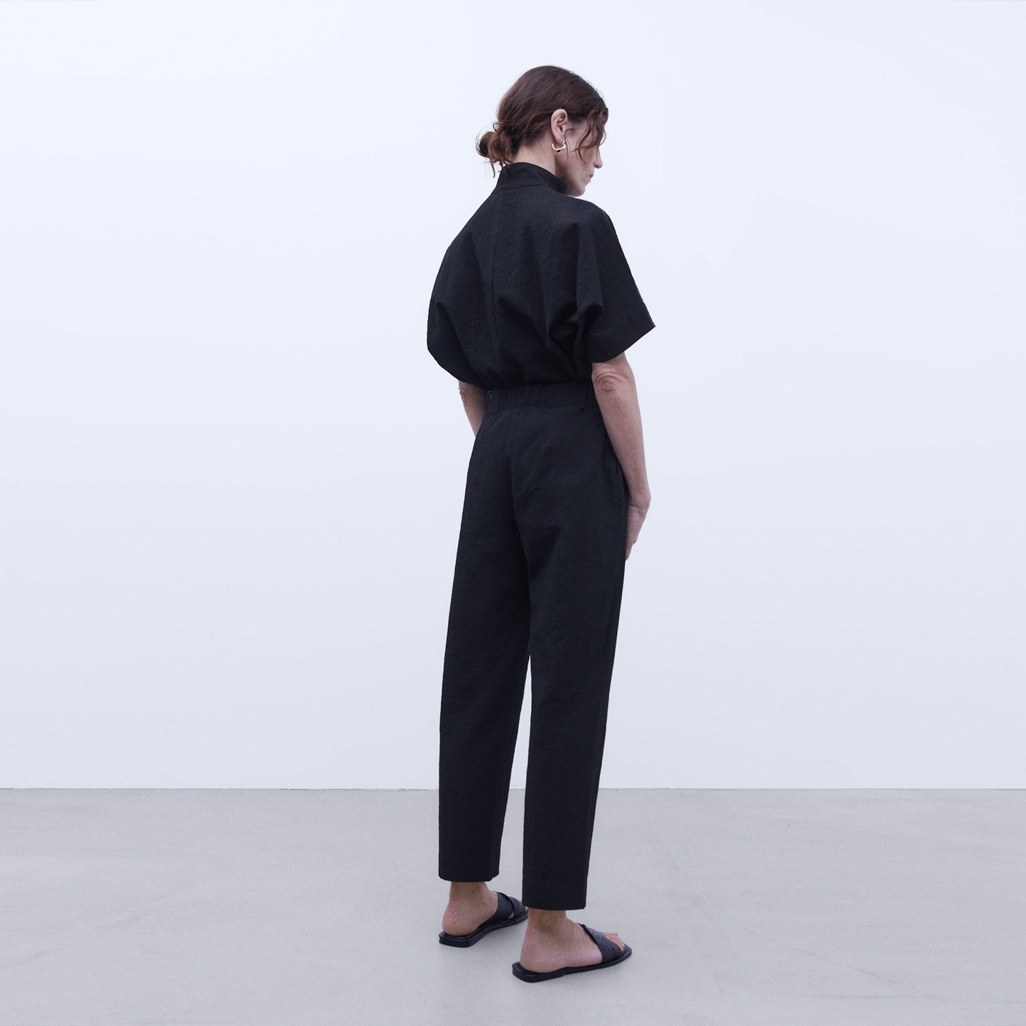 Ethical Cotton Wide Ankle Trousers