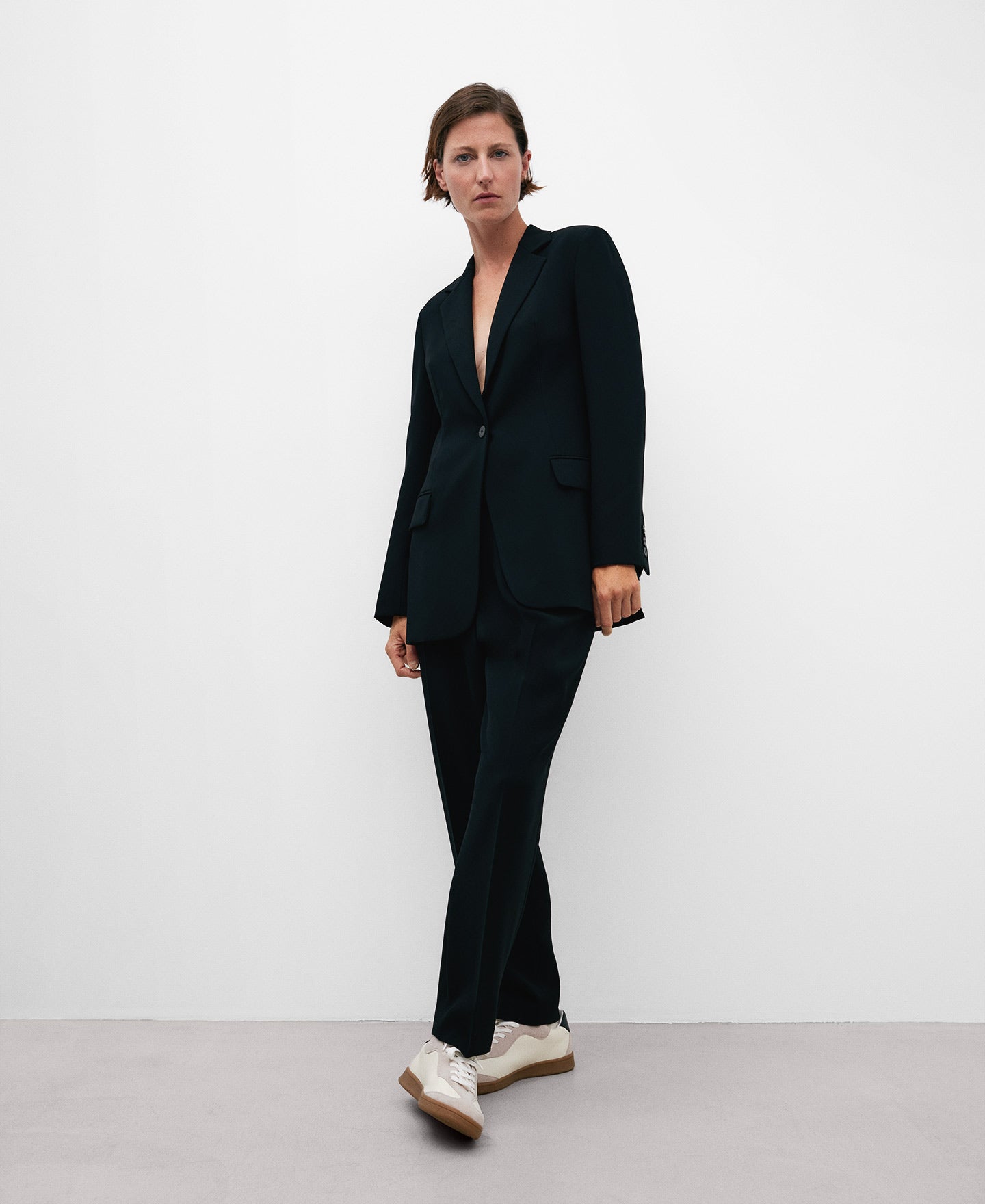 Carrot Fit Darts Trousers For Women