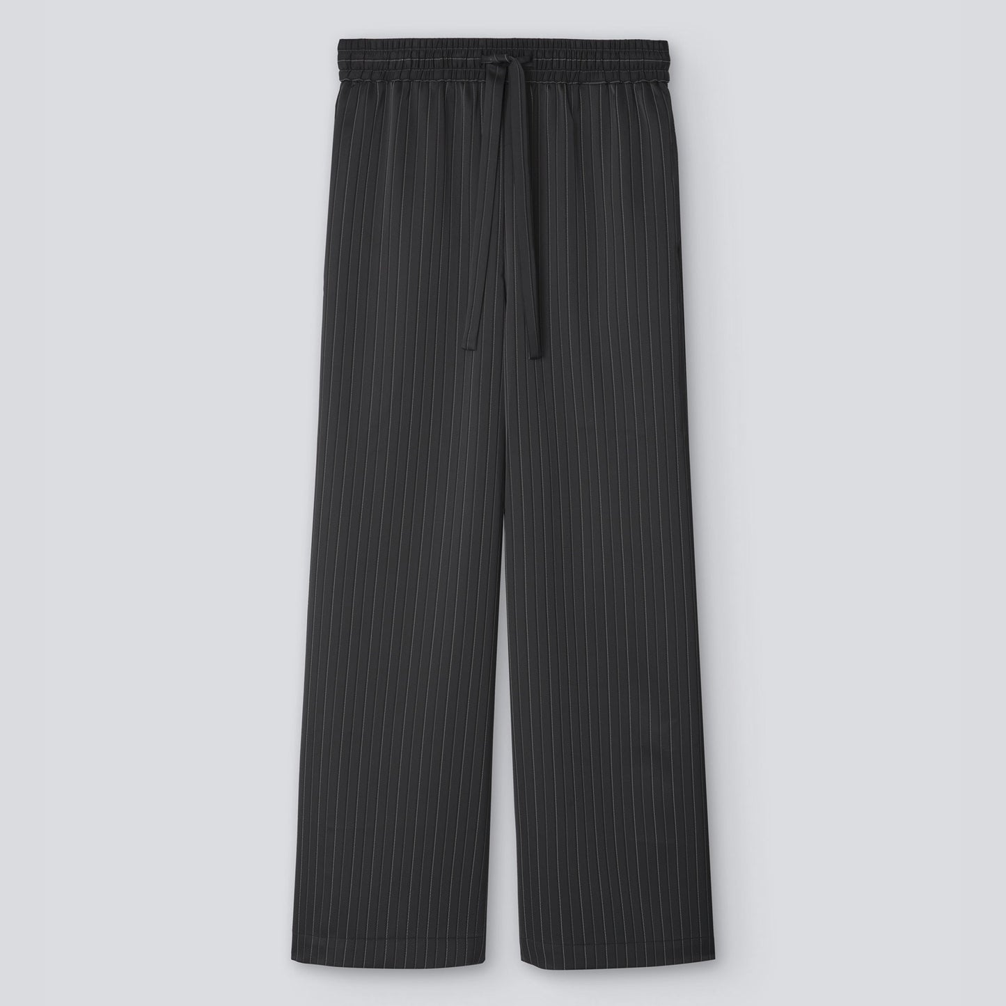 Black and Grey Elasticated Waist Trousers