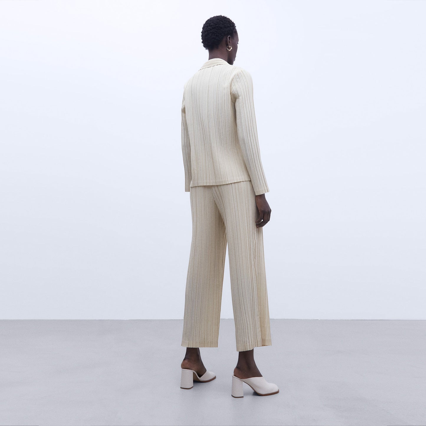 Crinkle Sand Trousers