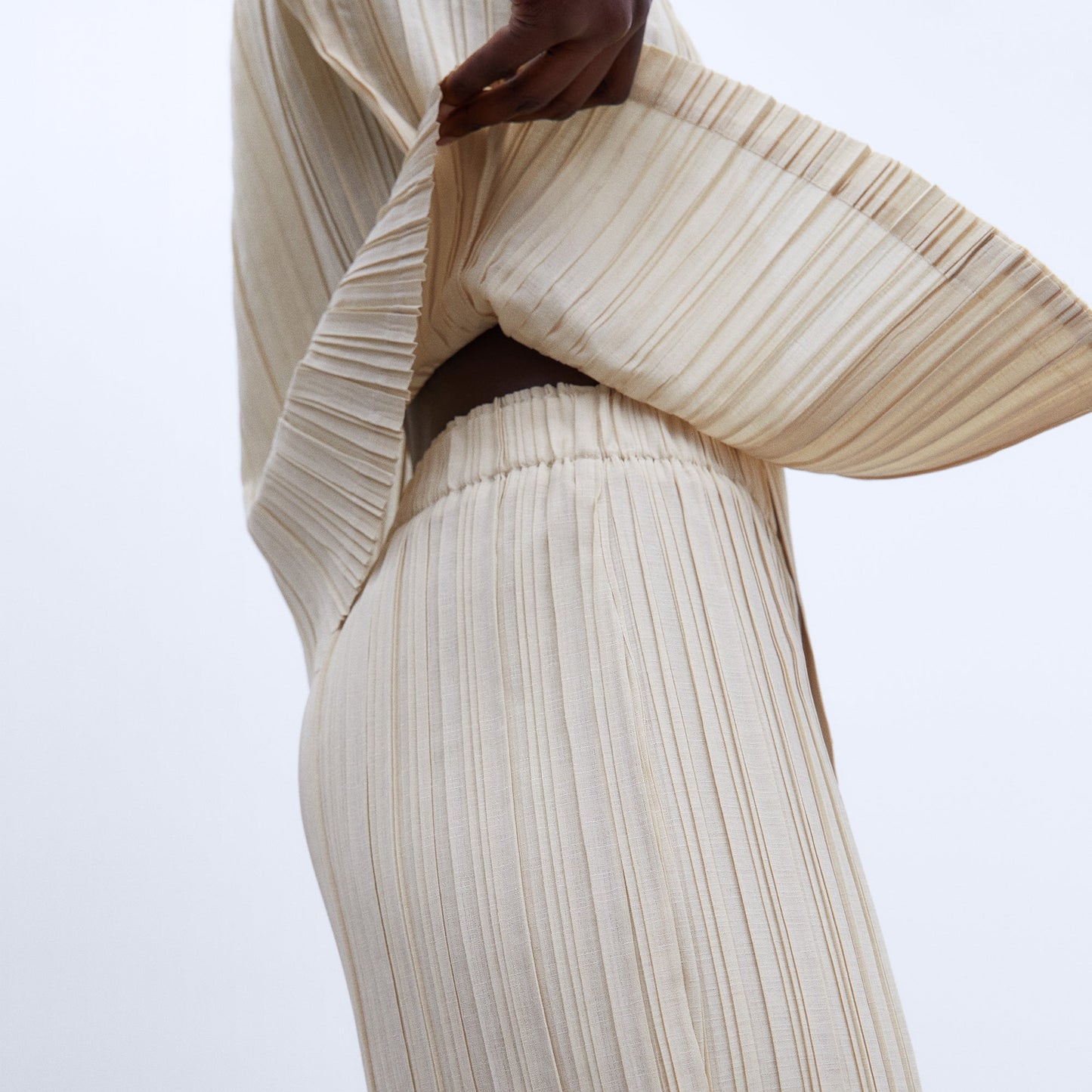 Crinkle Sand Trousers