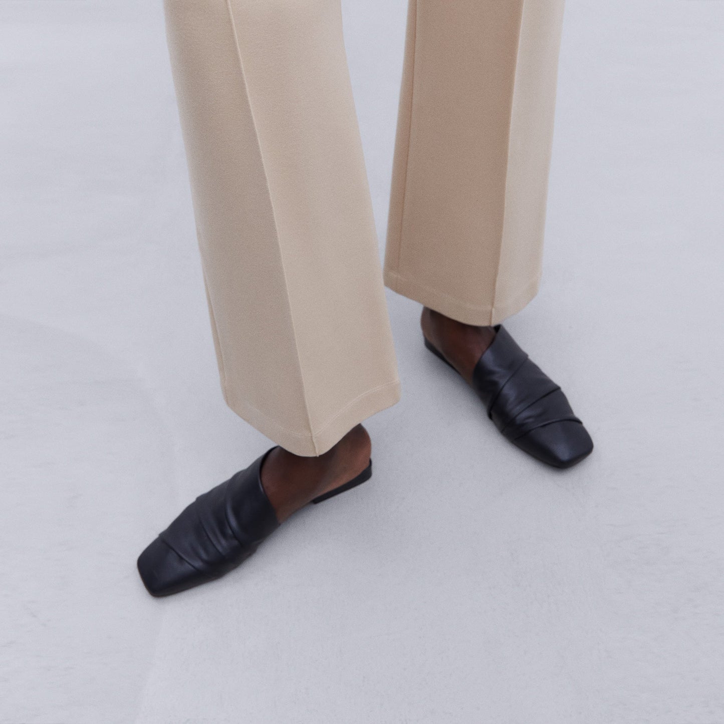 Camel Knit Trousers