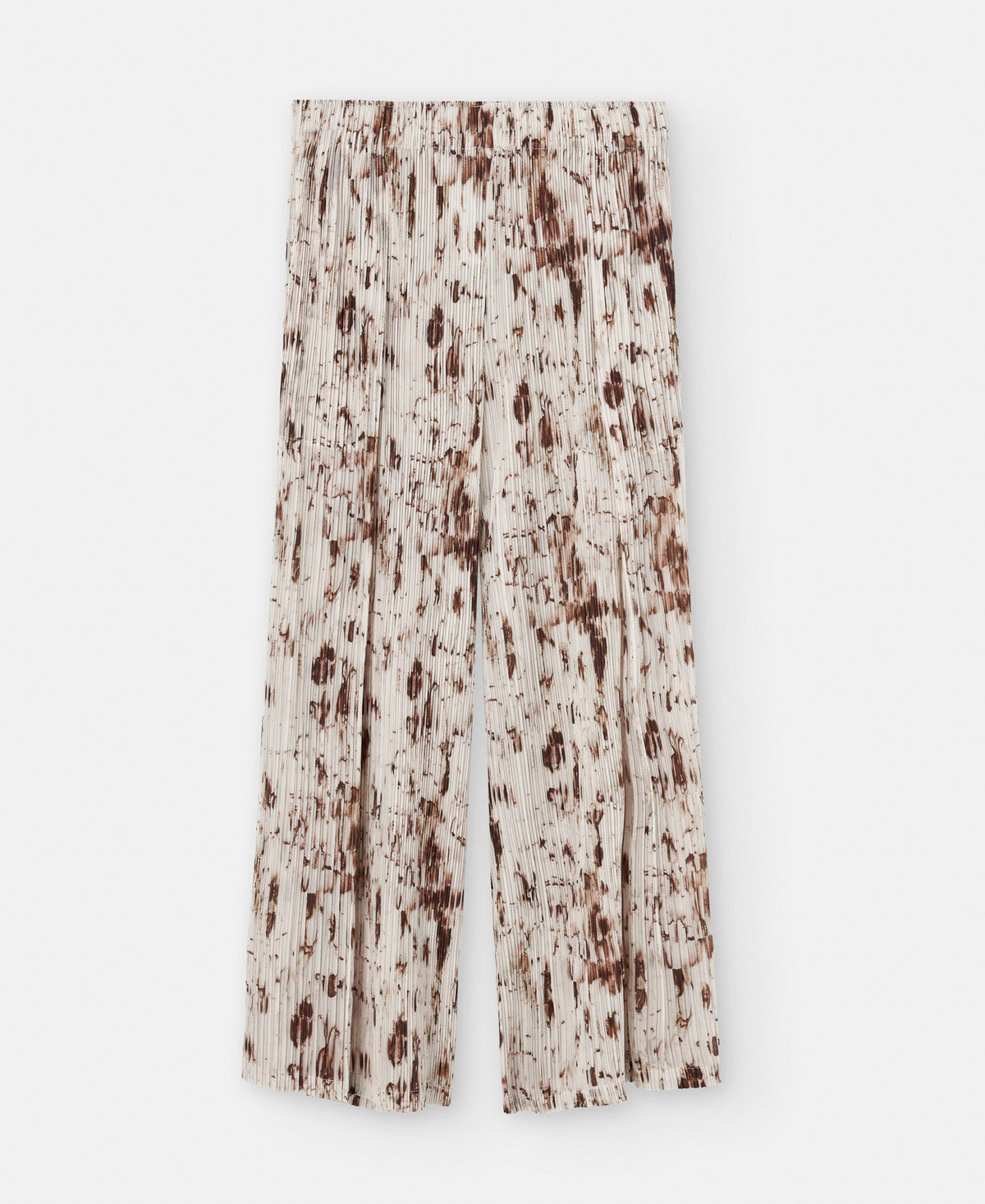 Animal Print Printed Crinkle Trousers