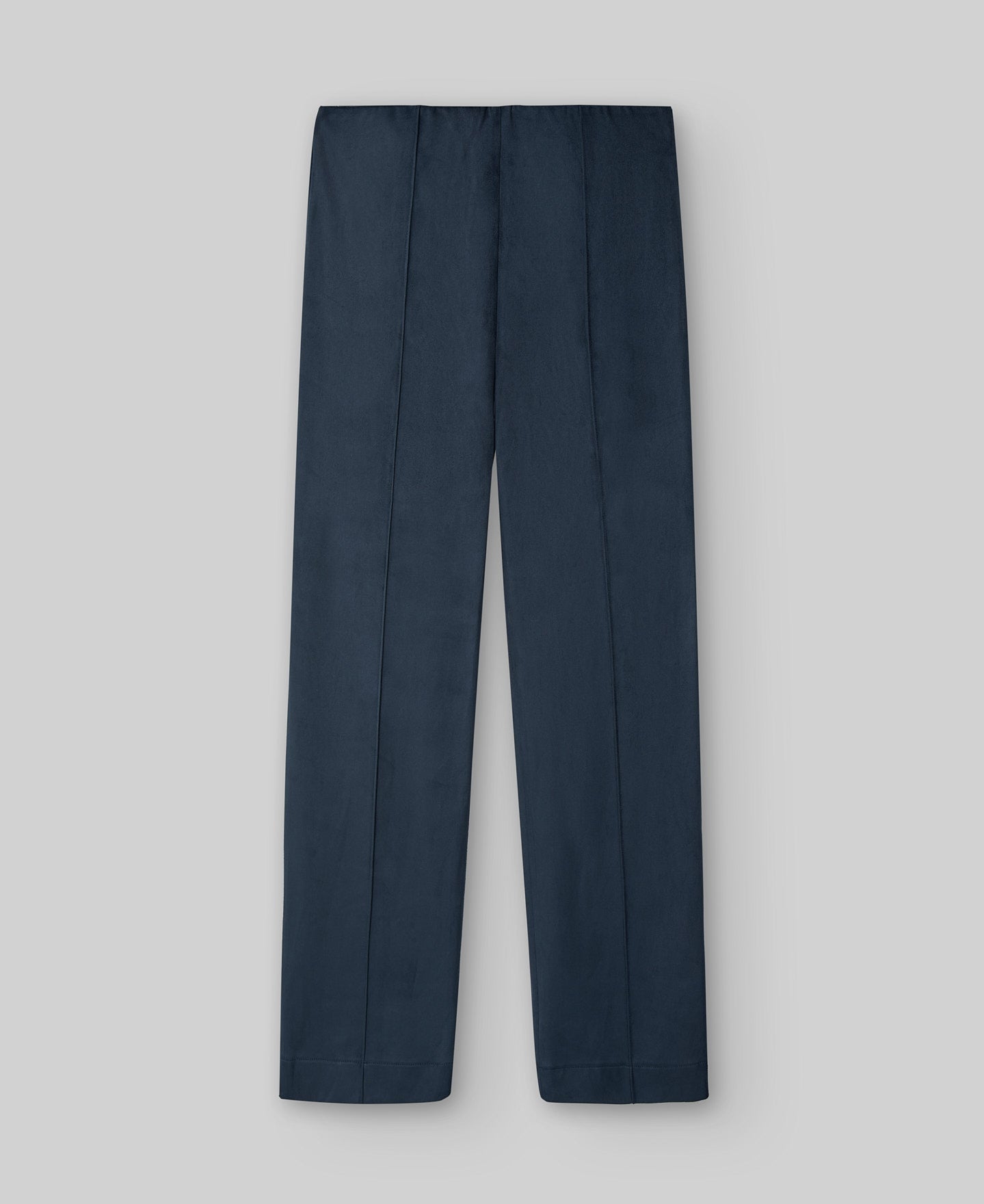Navy blue ankle-lenght trousers woman in navy blue