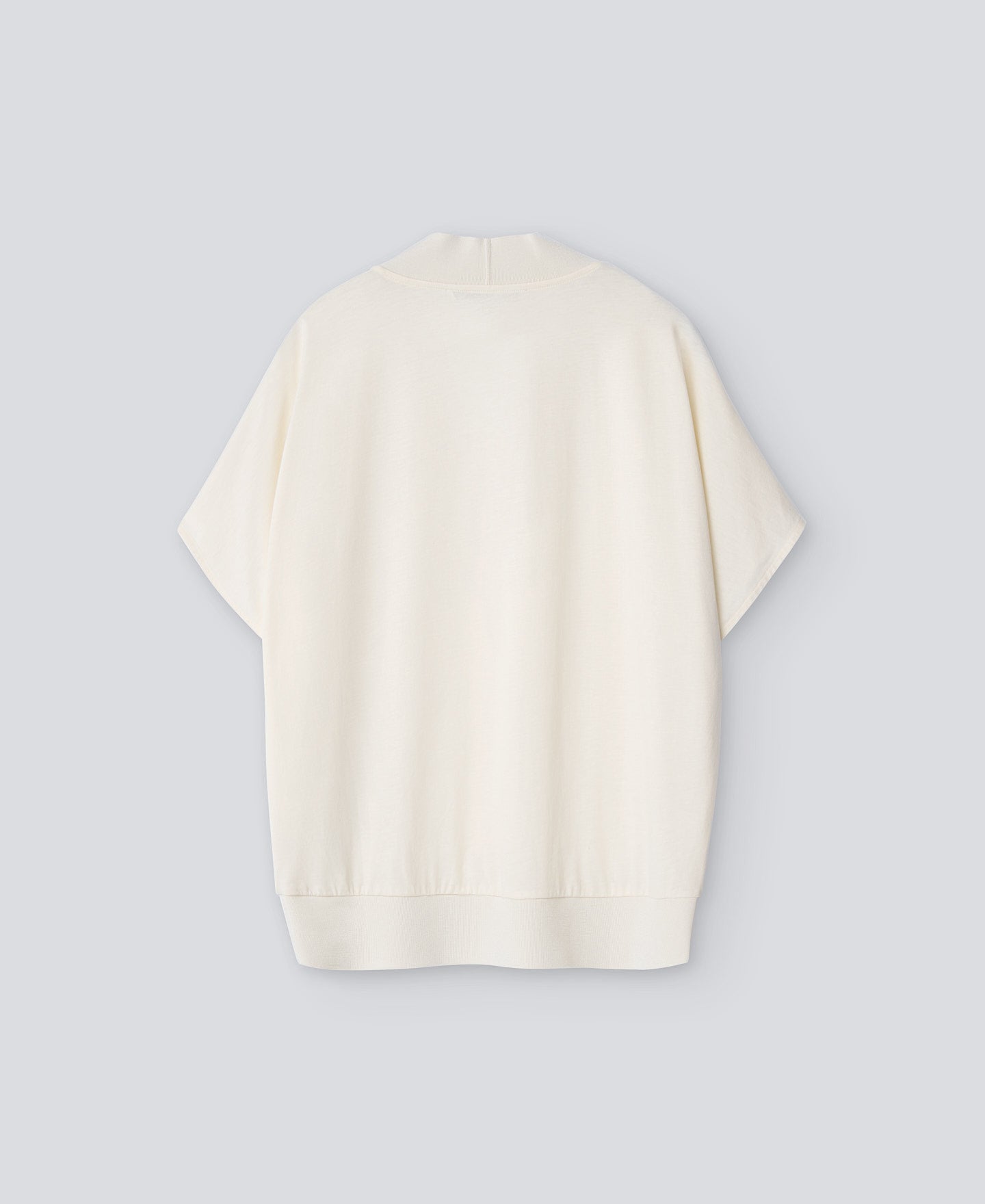 Light Cream V-Neck T-Shirt