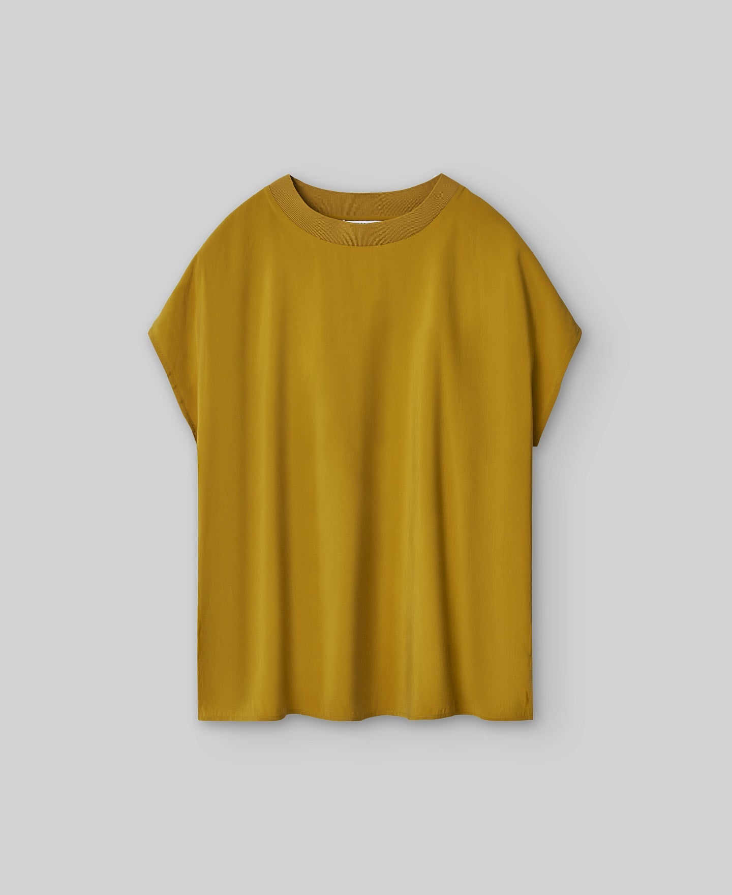 Short Sleeve T-shirt in Mustard Yellow