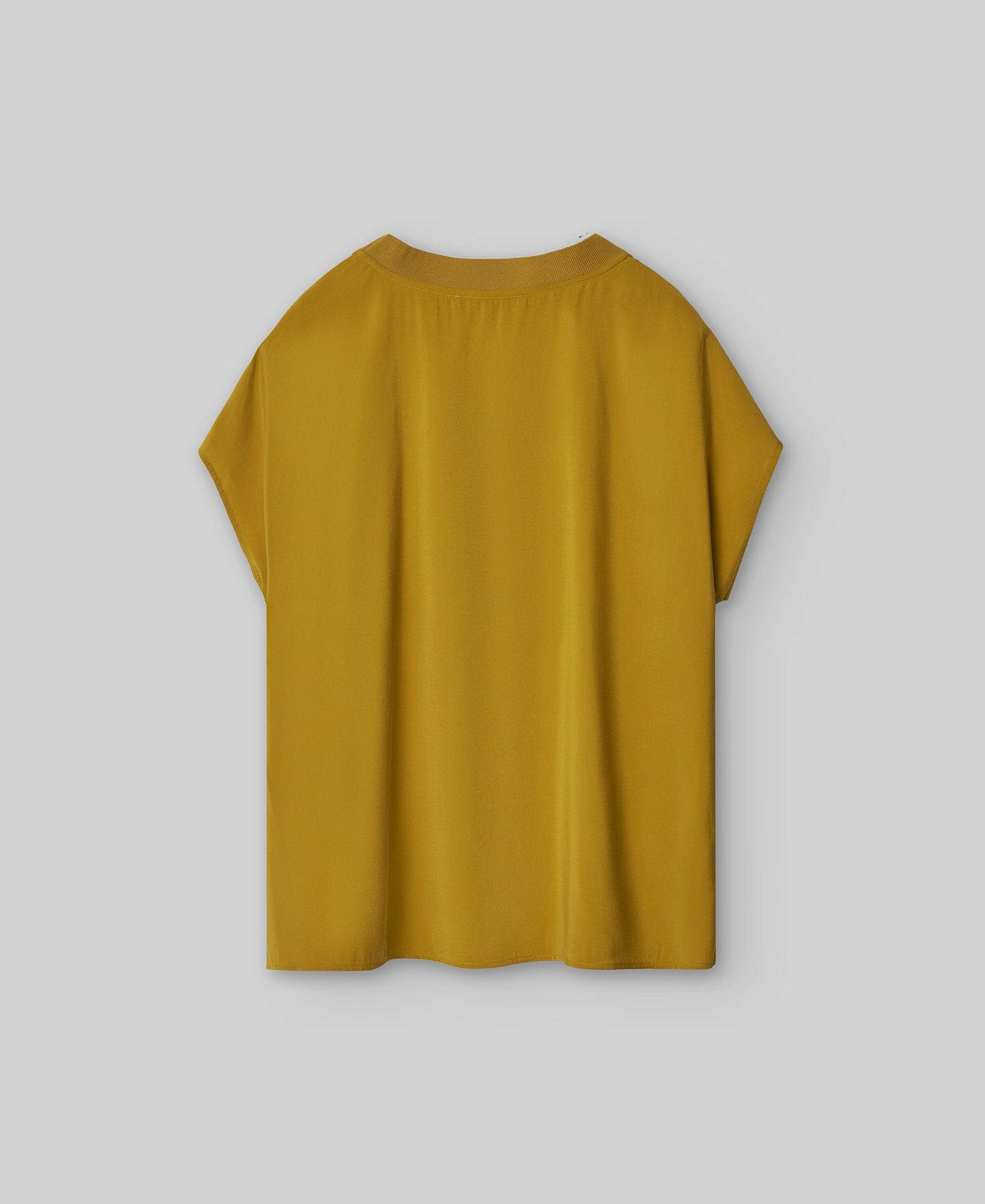 Short Sleeve T-shirt in Mustard Yellow