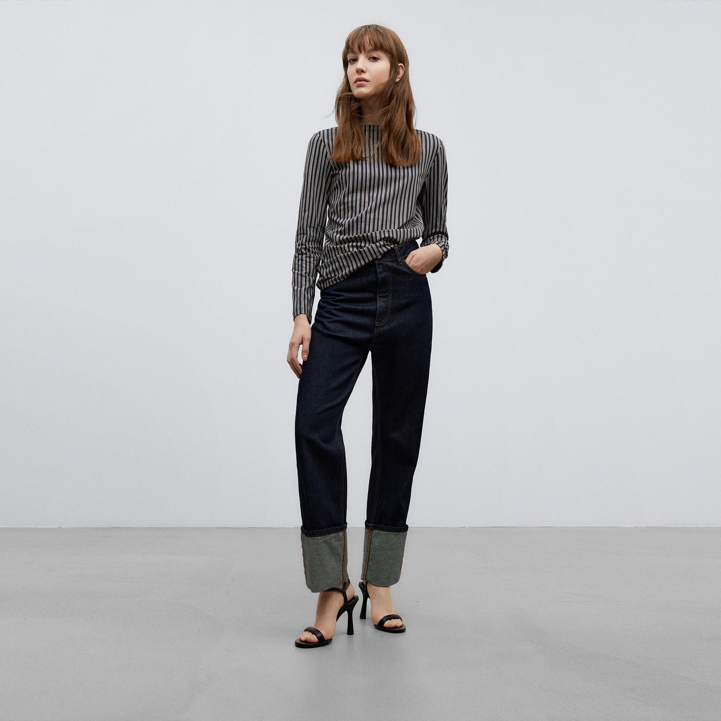 Blue Stripe/Green Striped T-Shirt