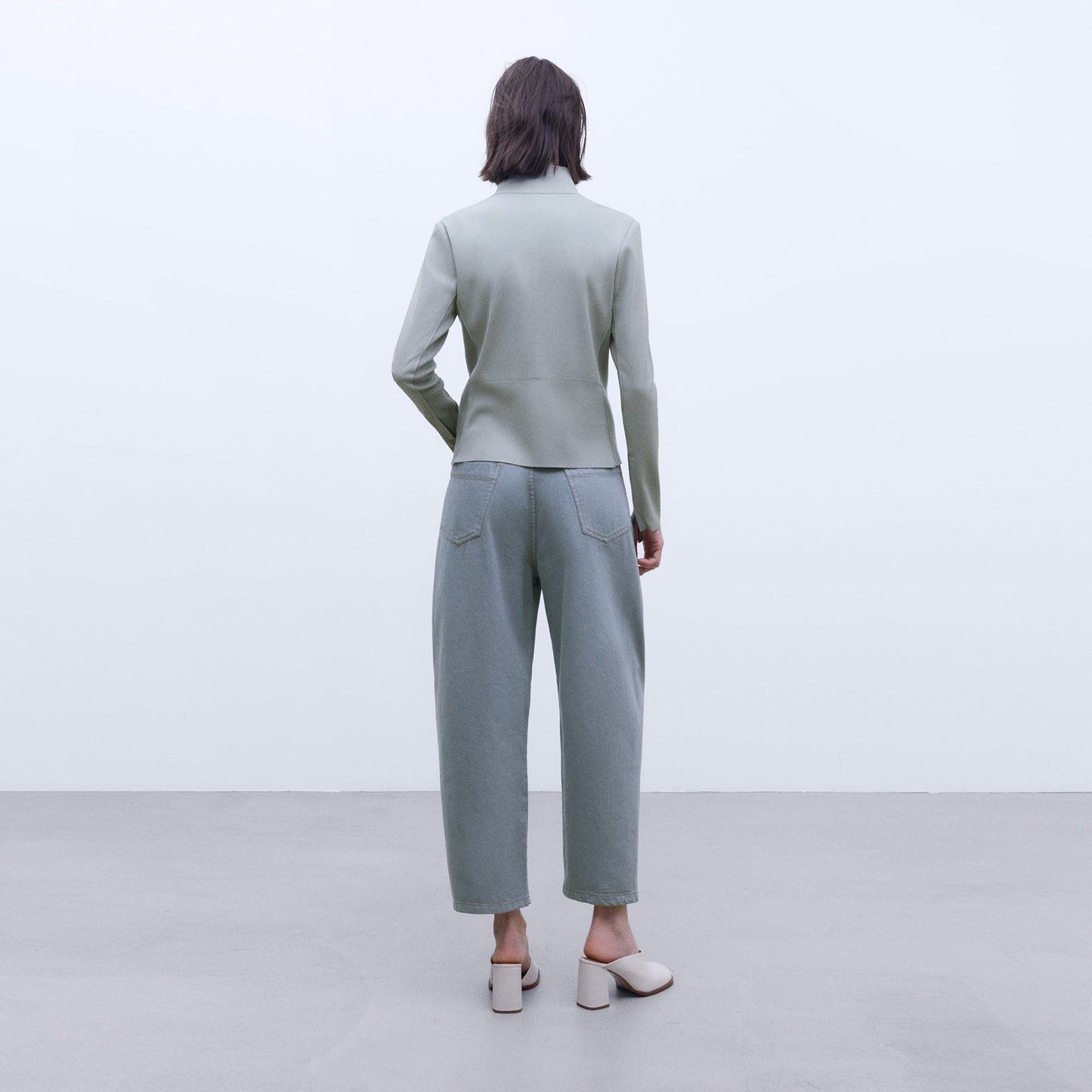 Luxury Grey Moto Jacket