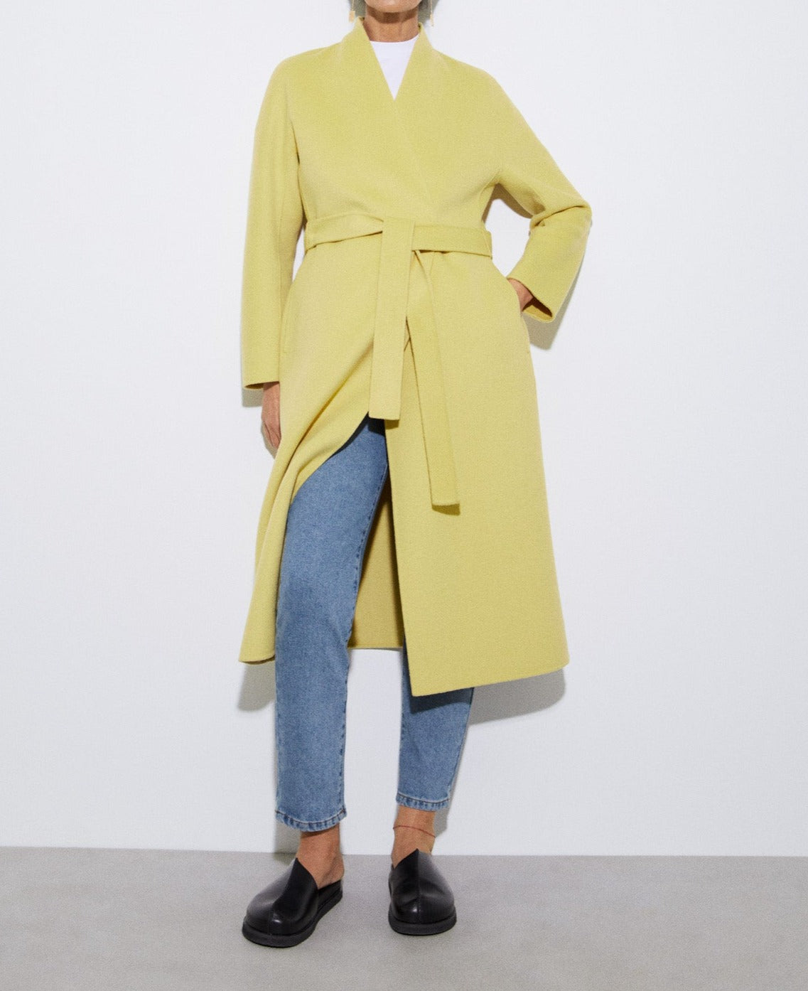 Navy Blue Recycled Cotton Denim Jeans