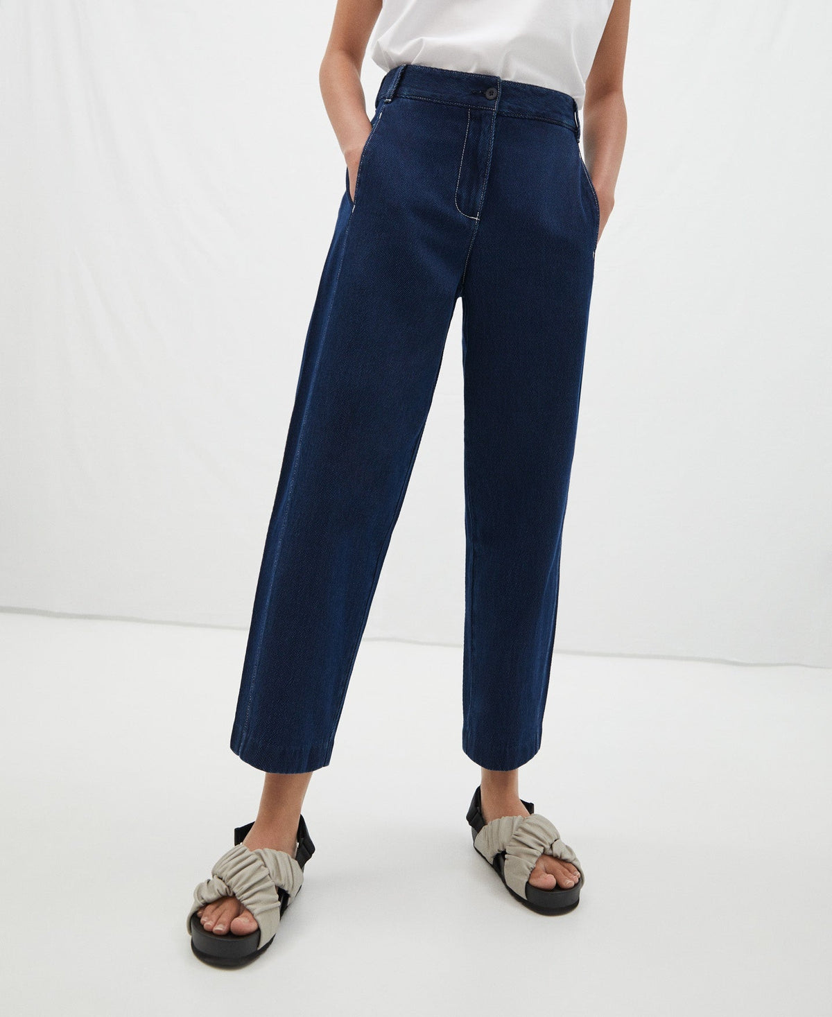 Blue Banana Cut Jeans