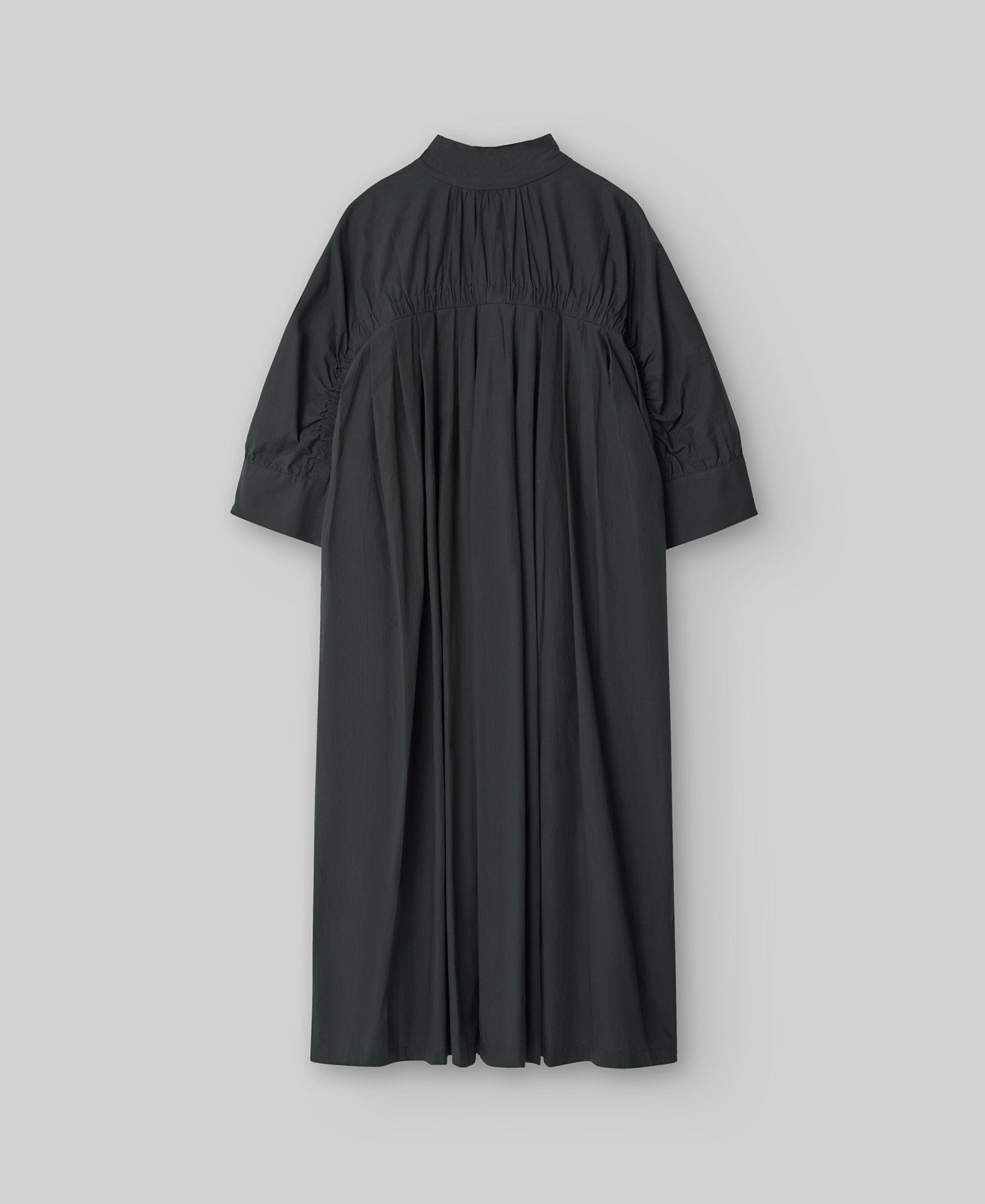 Dark blue Cotton Midi Dress
