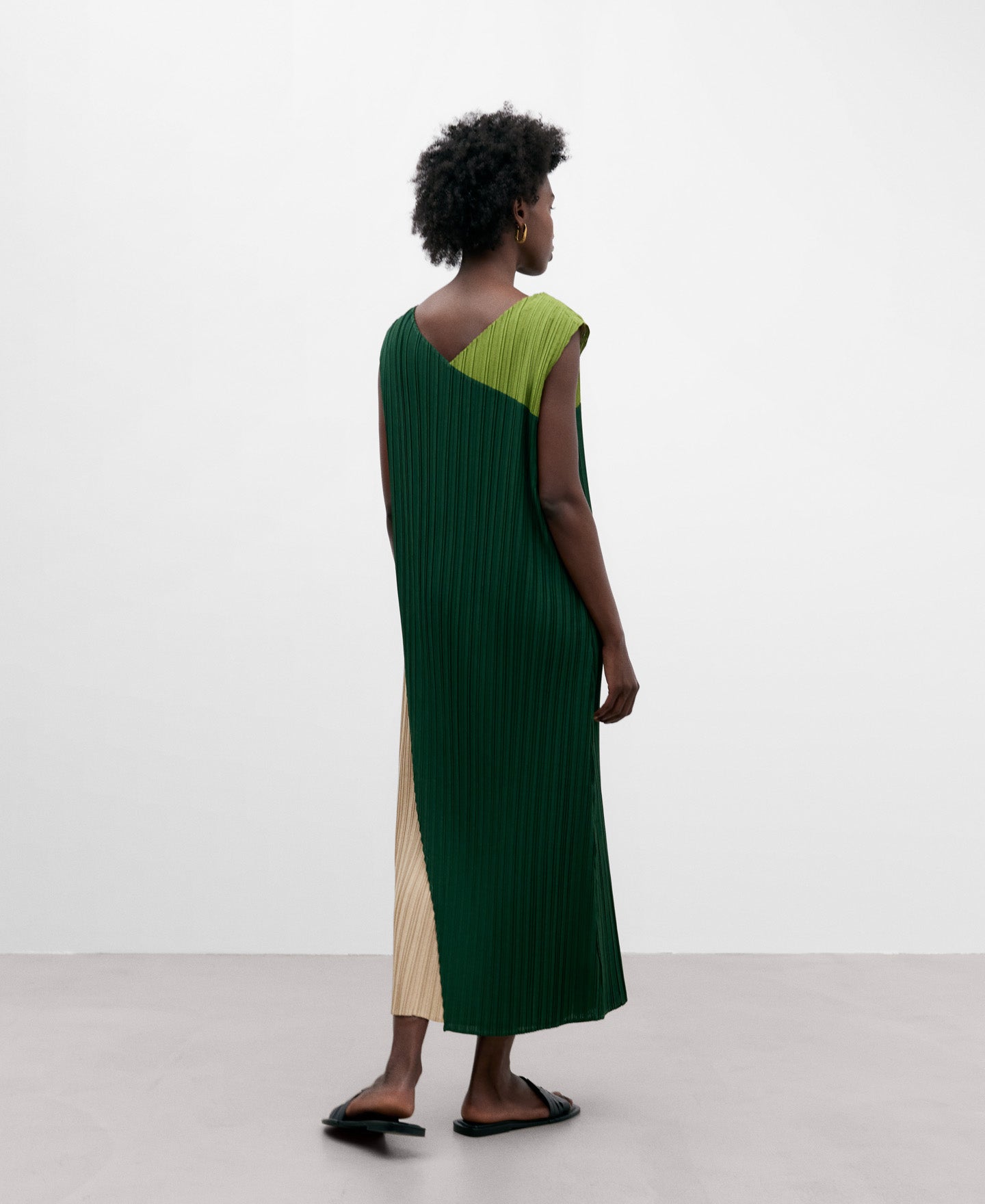 Crinkle Maxidress