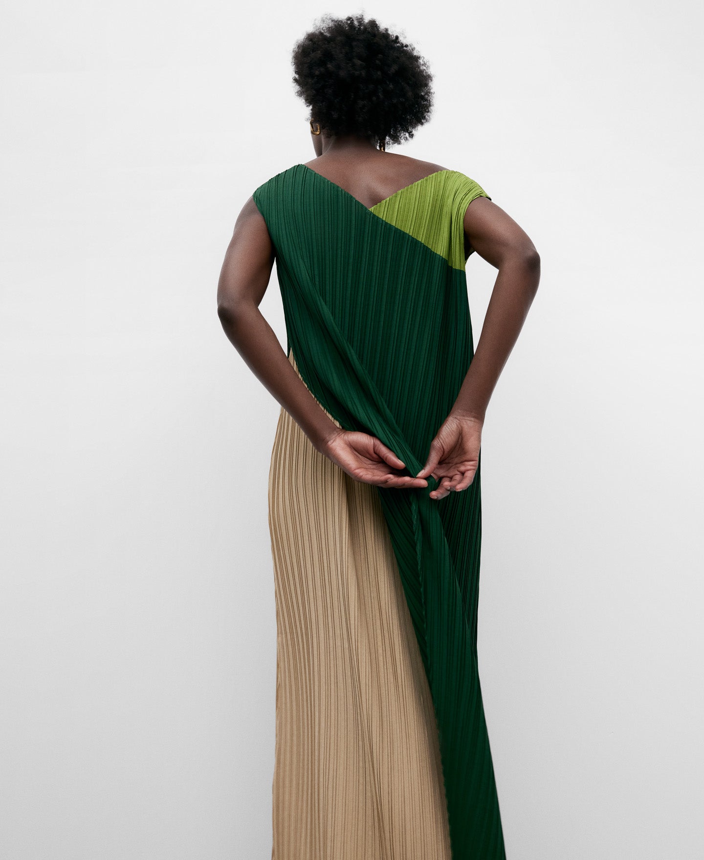 Crinkle Maxidress
