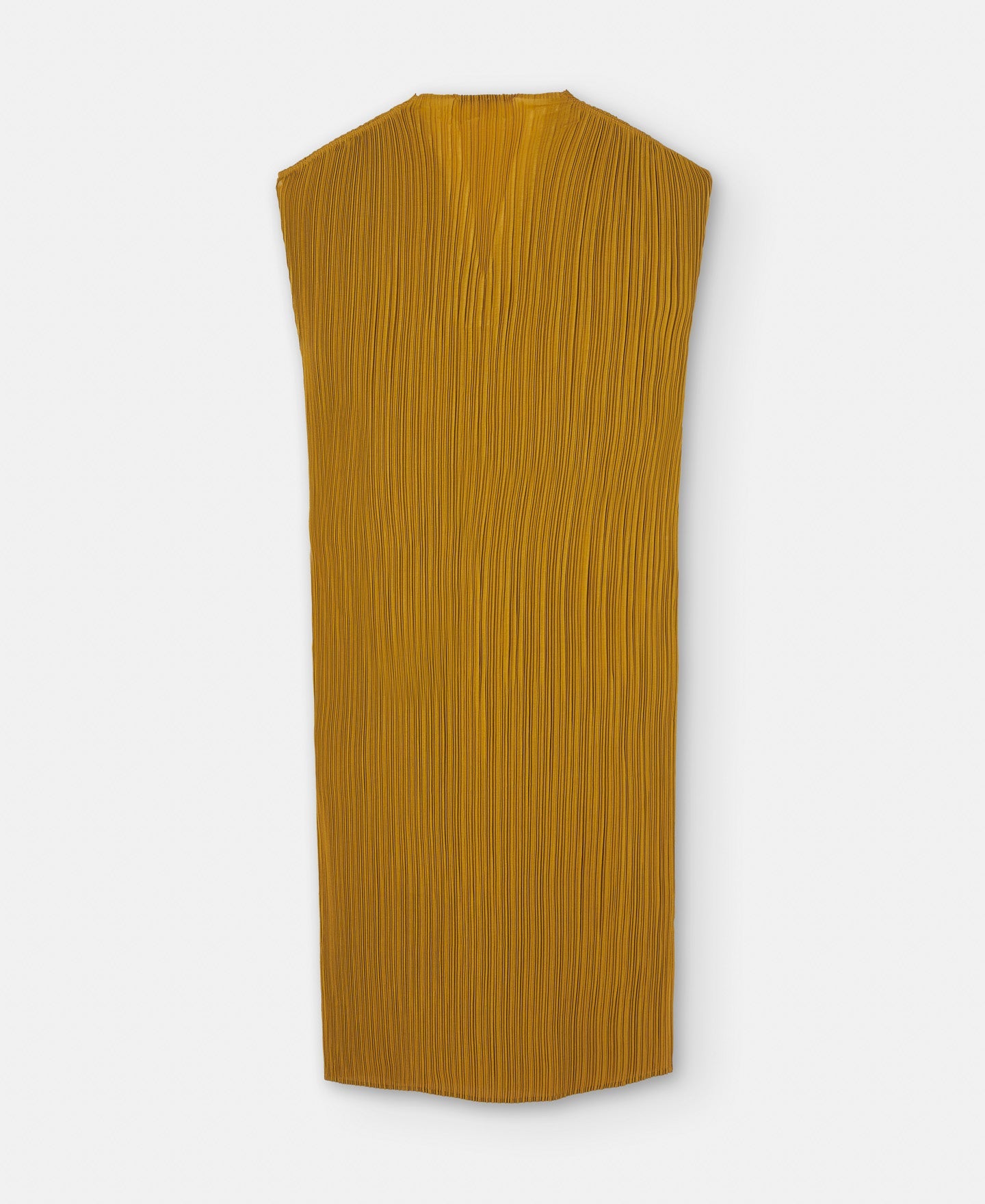 Pistachio Green V-Neck Crinkle Dress