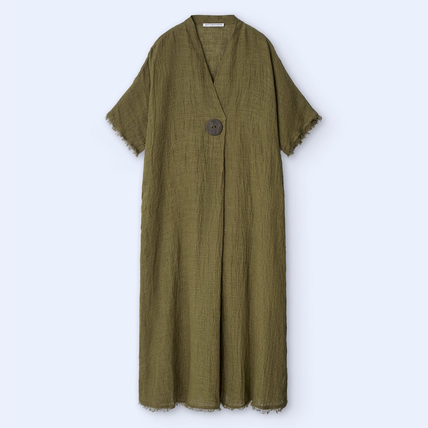 Oversize Linen Maxi Dress