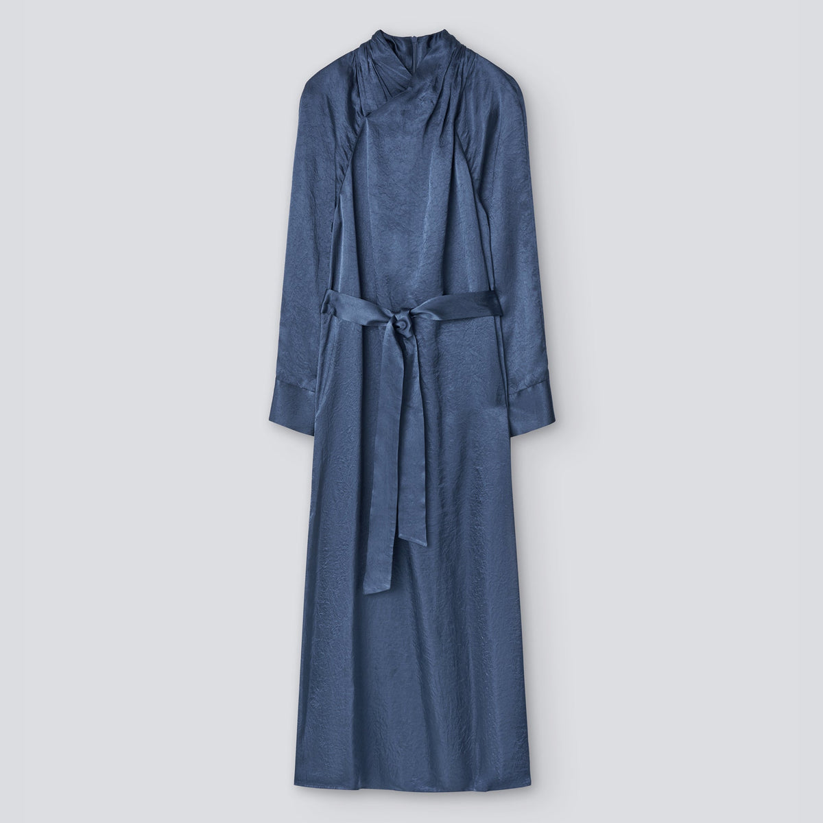 Dark Blue Long Blue Dress