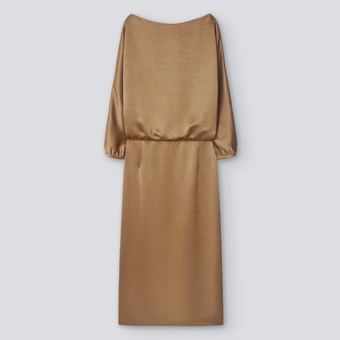 Camel Midi Dress