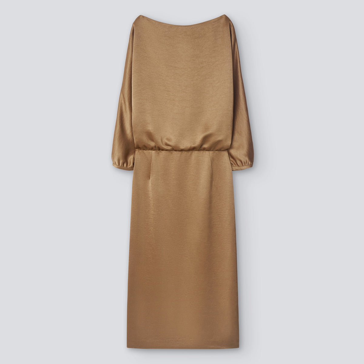 Camel Midi Dress