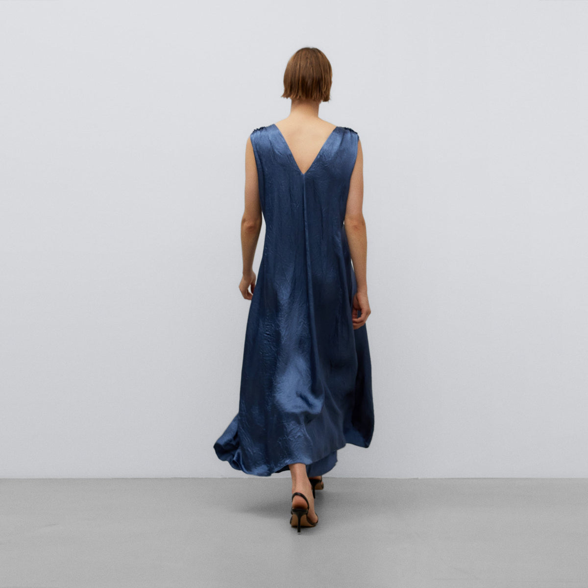 Dark Blue Blue Maxi Dress