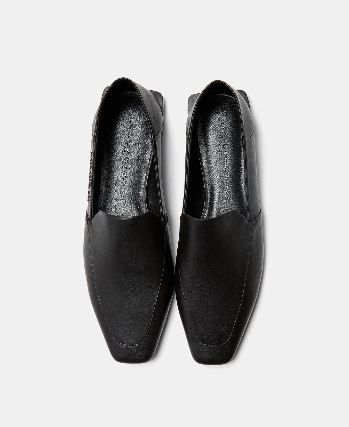 Black Moccasin Mens Shoes