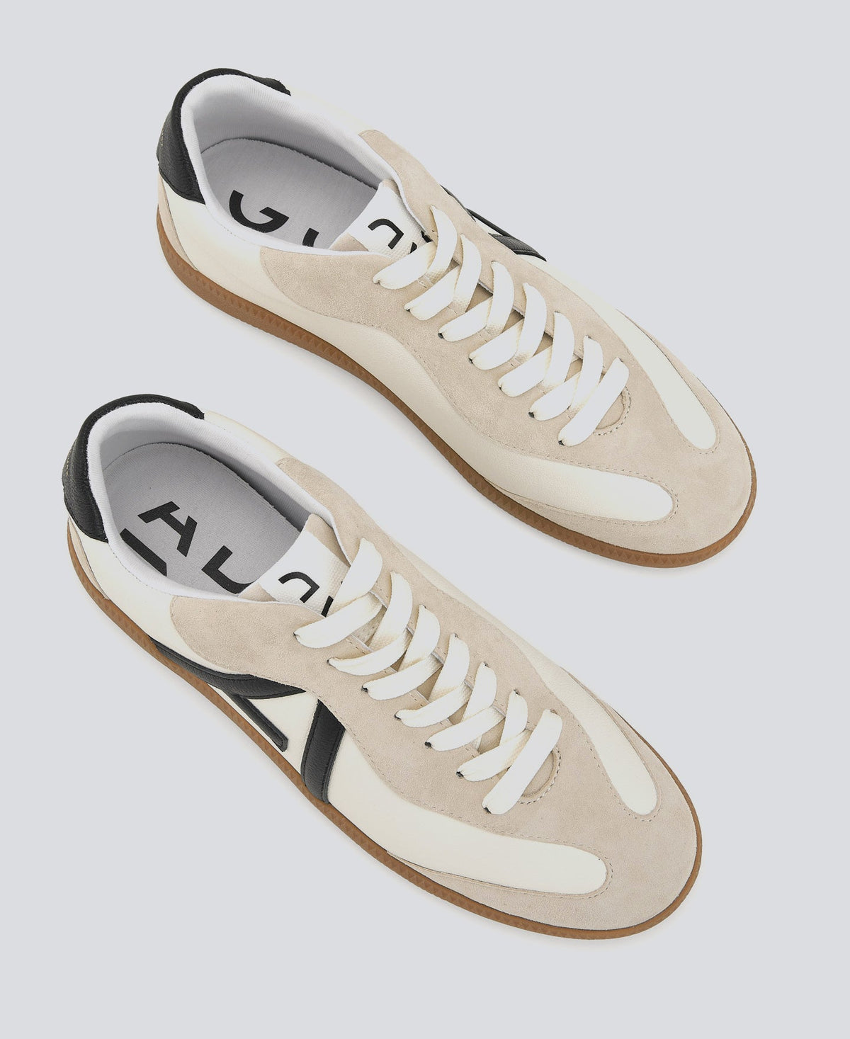 White Suede Sneakers