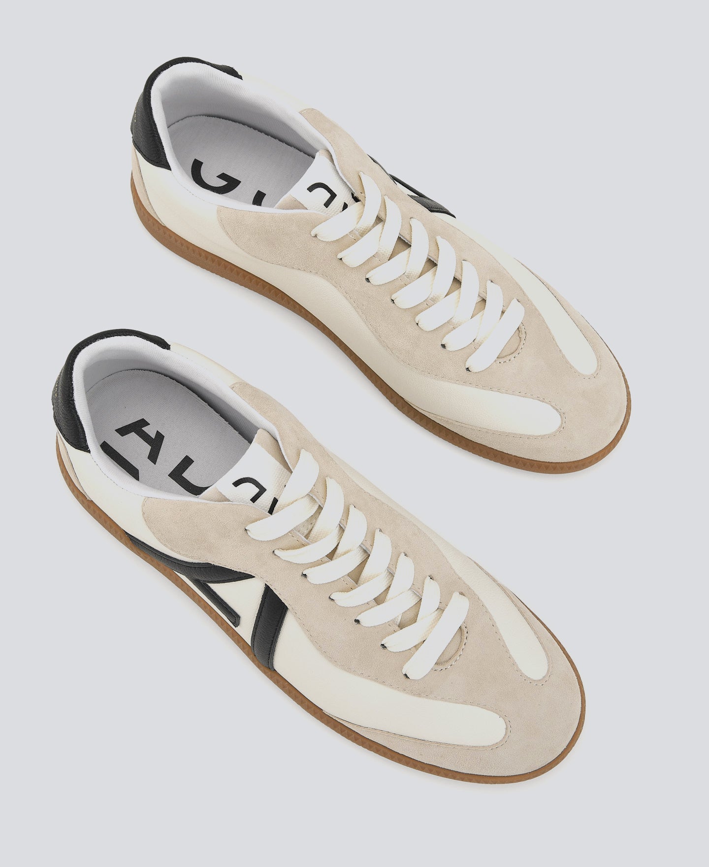 White Suede Sneakers