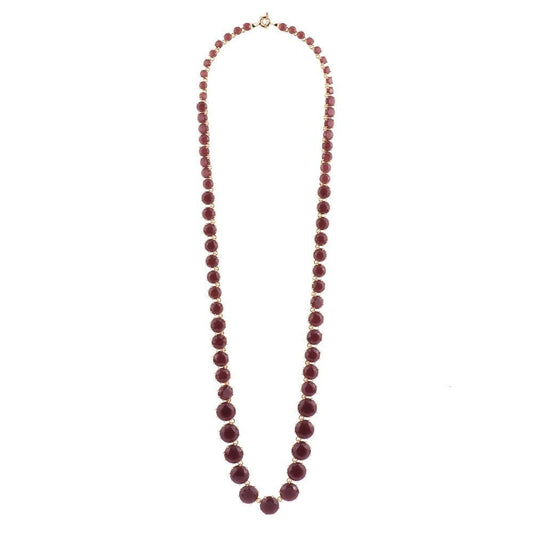 La Diamantine Aurore Purple Necklace | ACLD3191