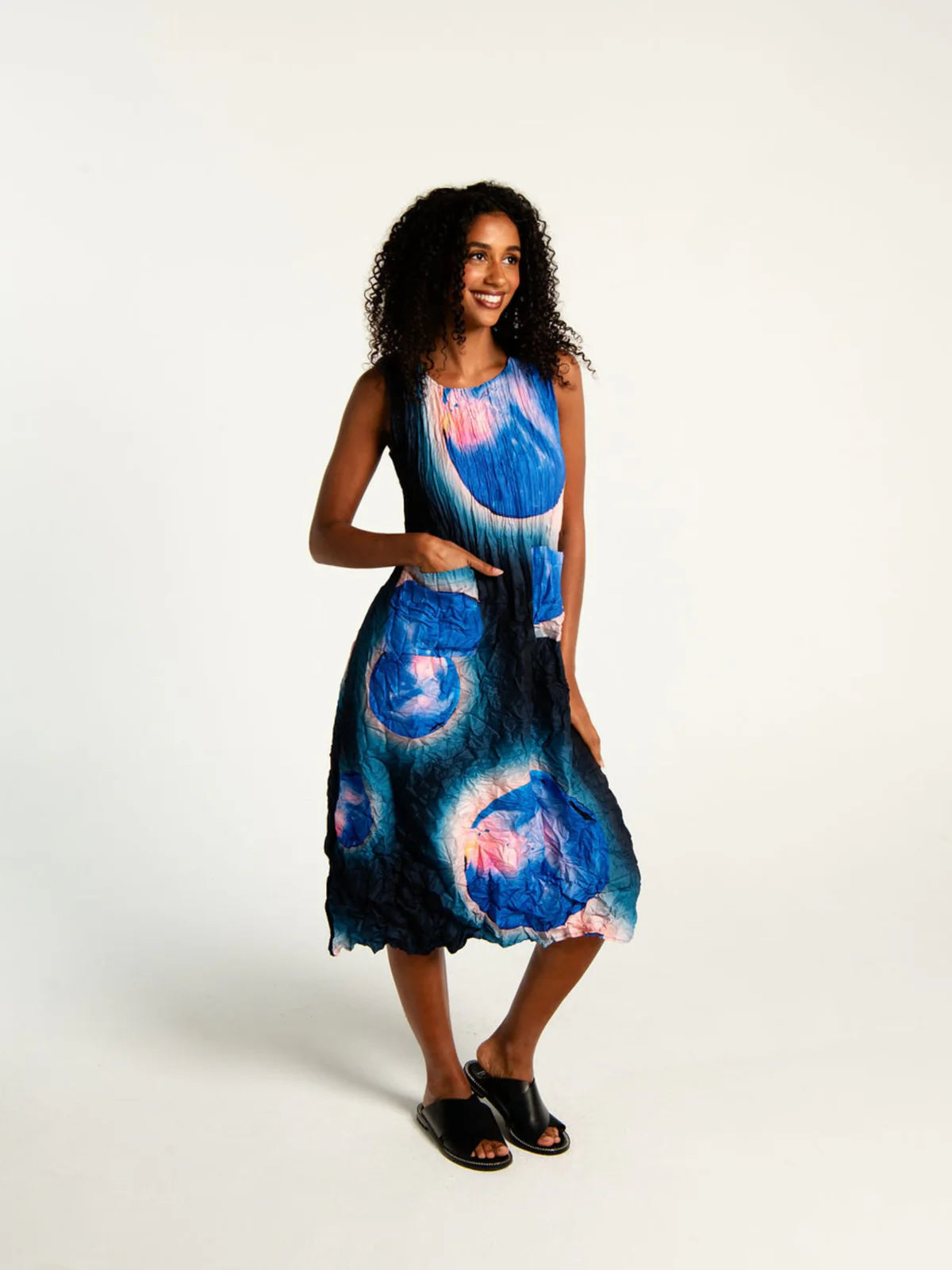 Alquema | Smash Pocket Dress / Planets